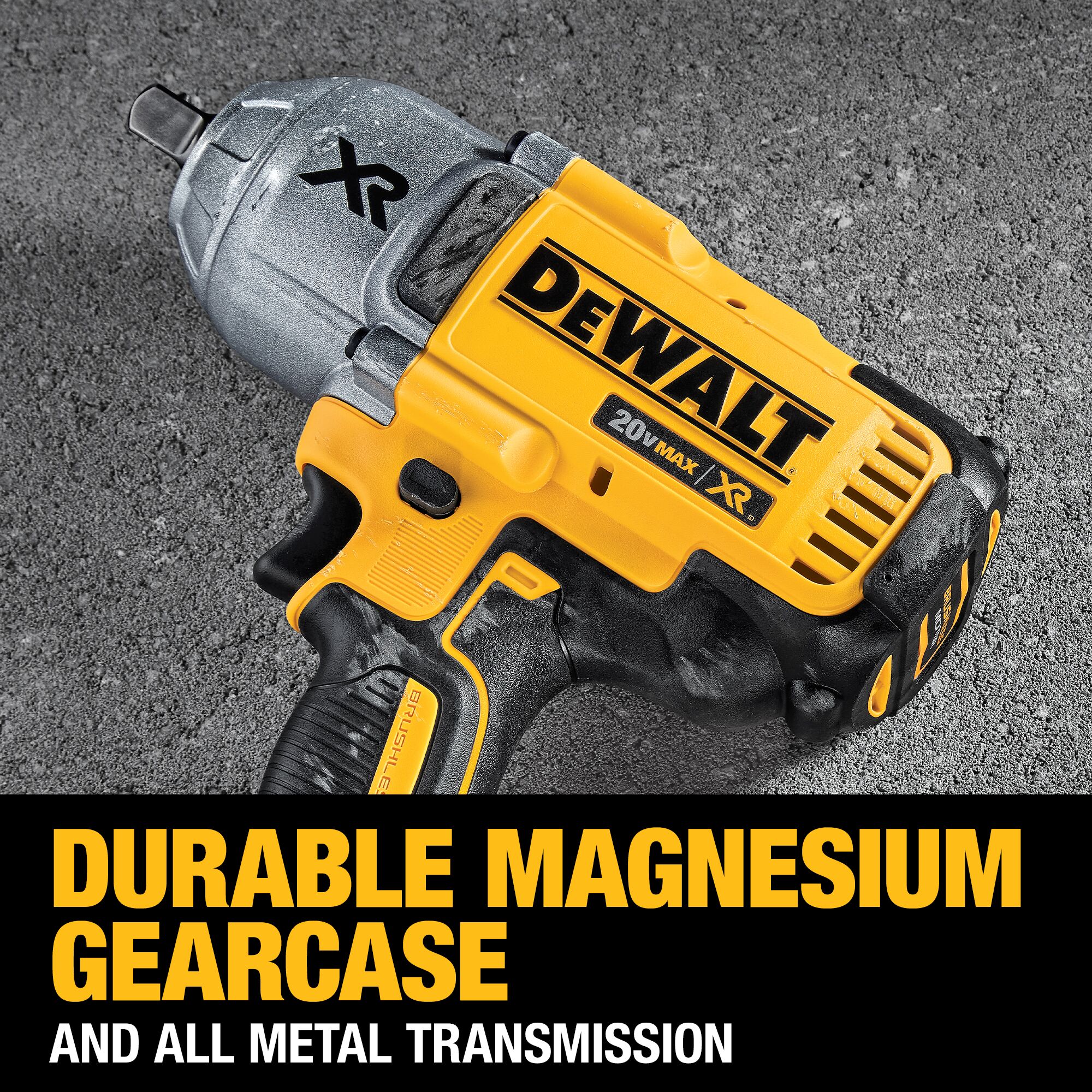 DEWALT 20-volt Max Variable Speed Brushless 1/2-in Drive Cordless Impact  Wrench (Bare Tool) in the Impact Wrenches department at