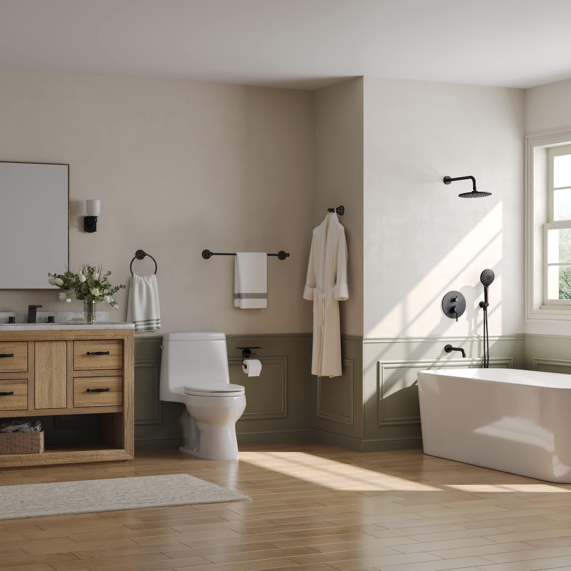 EVERSTEIN SFS-2008-ORB Decorative-Bath-Hardware-Kits - View #11