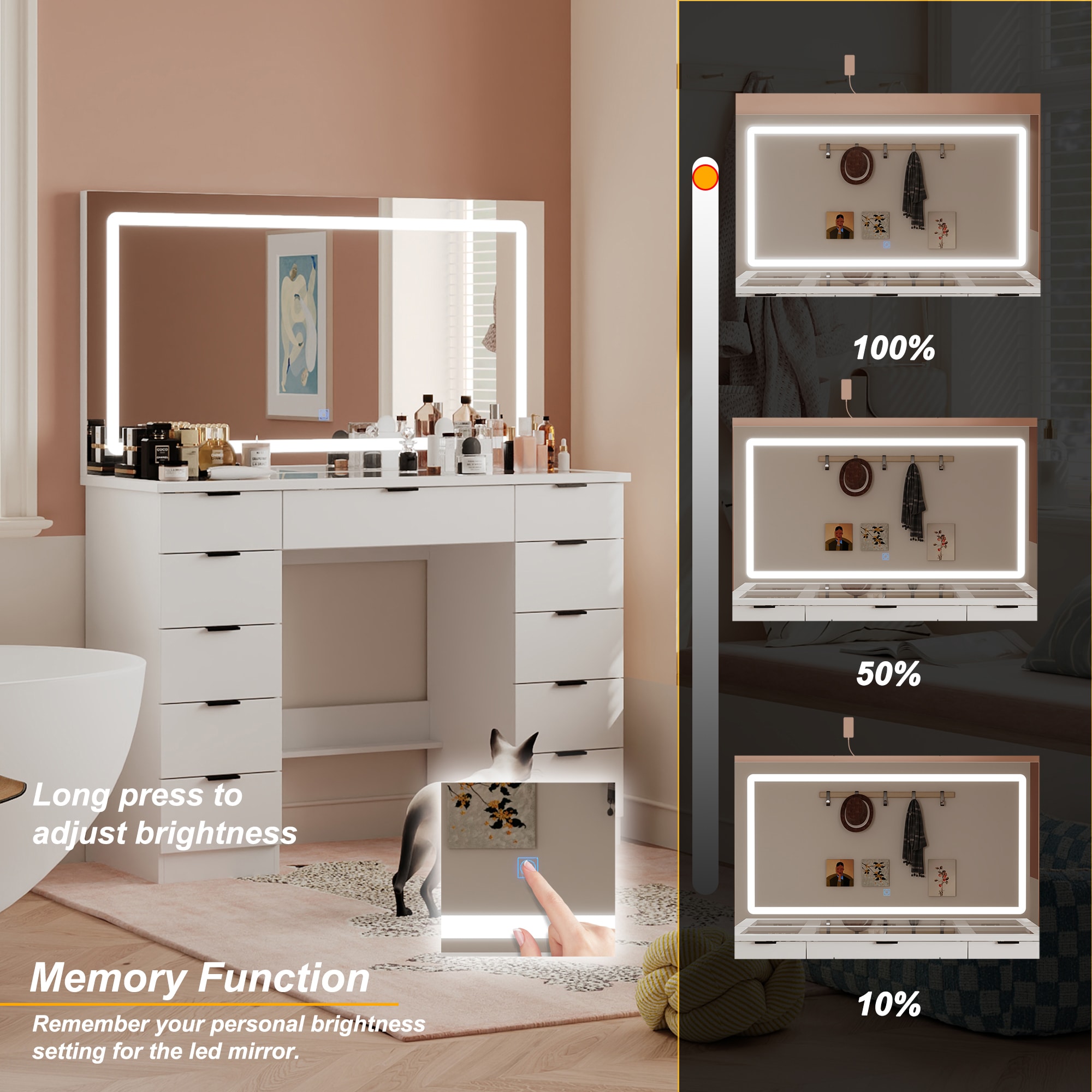 FUFU&GAGA JX0218-03 Bedroom-Vanities - View #13