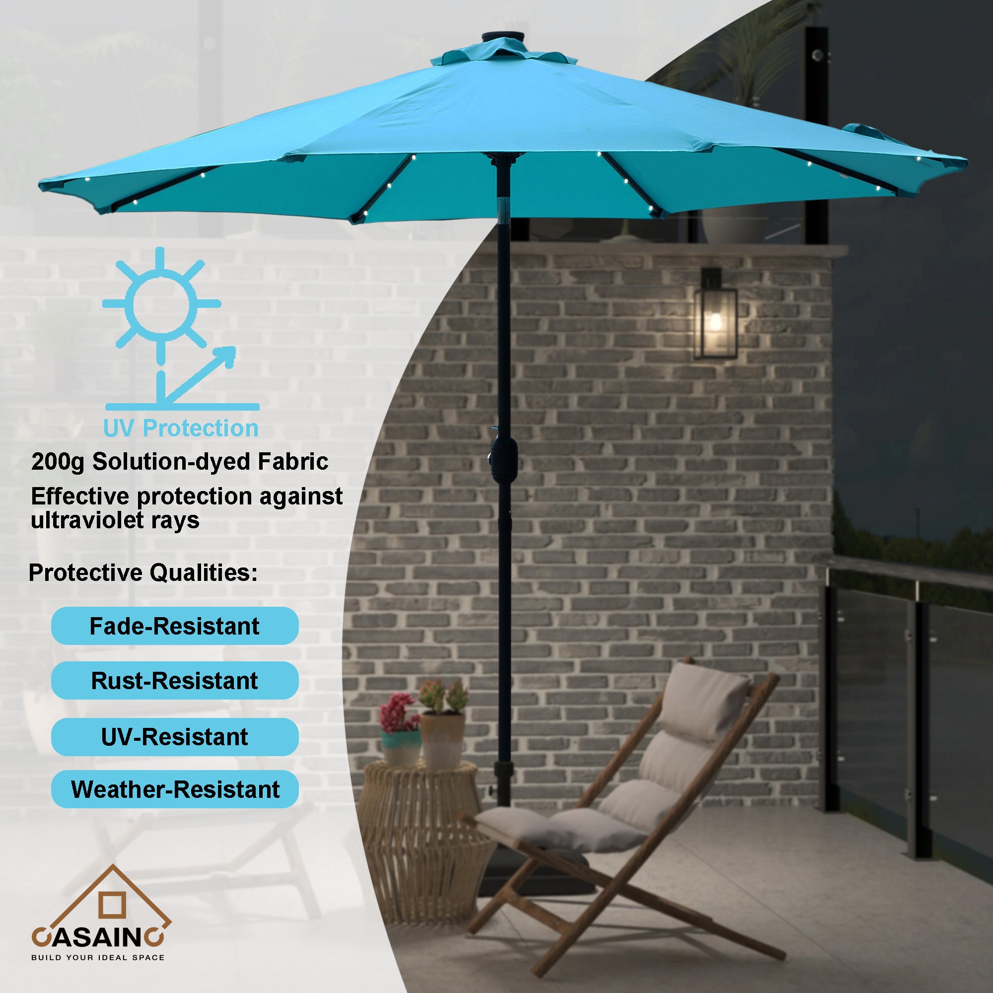 CASAINC YH-OB-OTU009NB Umbrellas-2 - View #2
