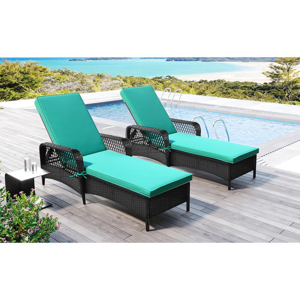 replacement rattan sun lounger cushions