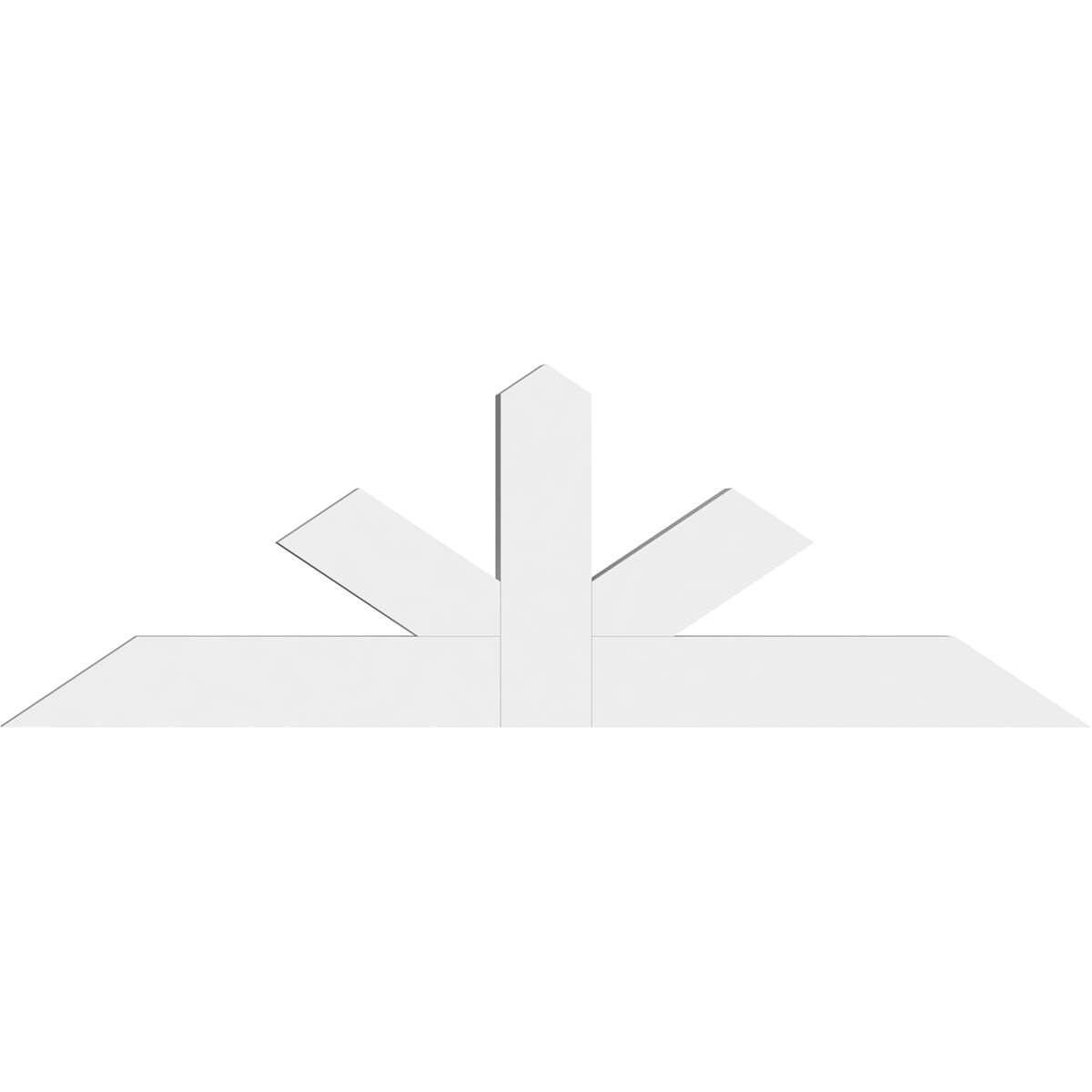 Ekena Millwork GBP048X16X0204SAR00 Exterior-Brackets-Braces - View #2