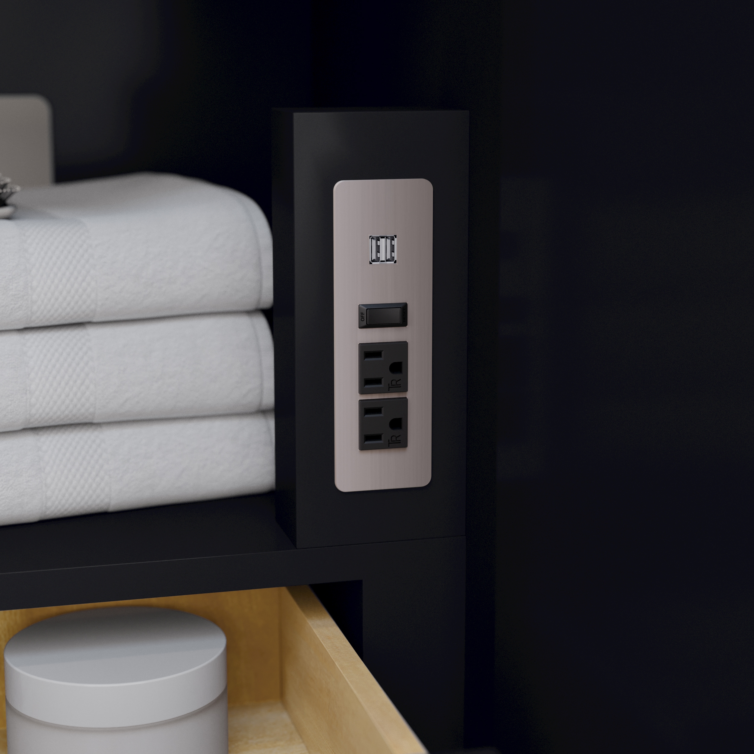 Wyndham Collection WCH515142SBKC2US3MXX Bath-Vanity-Combo - View #4