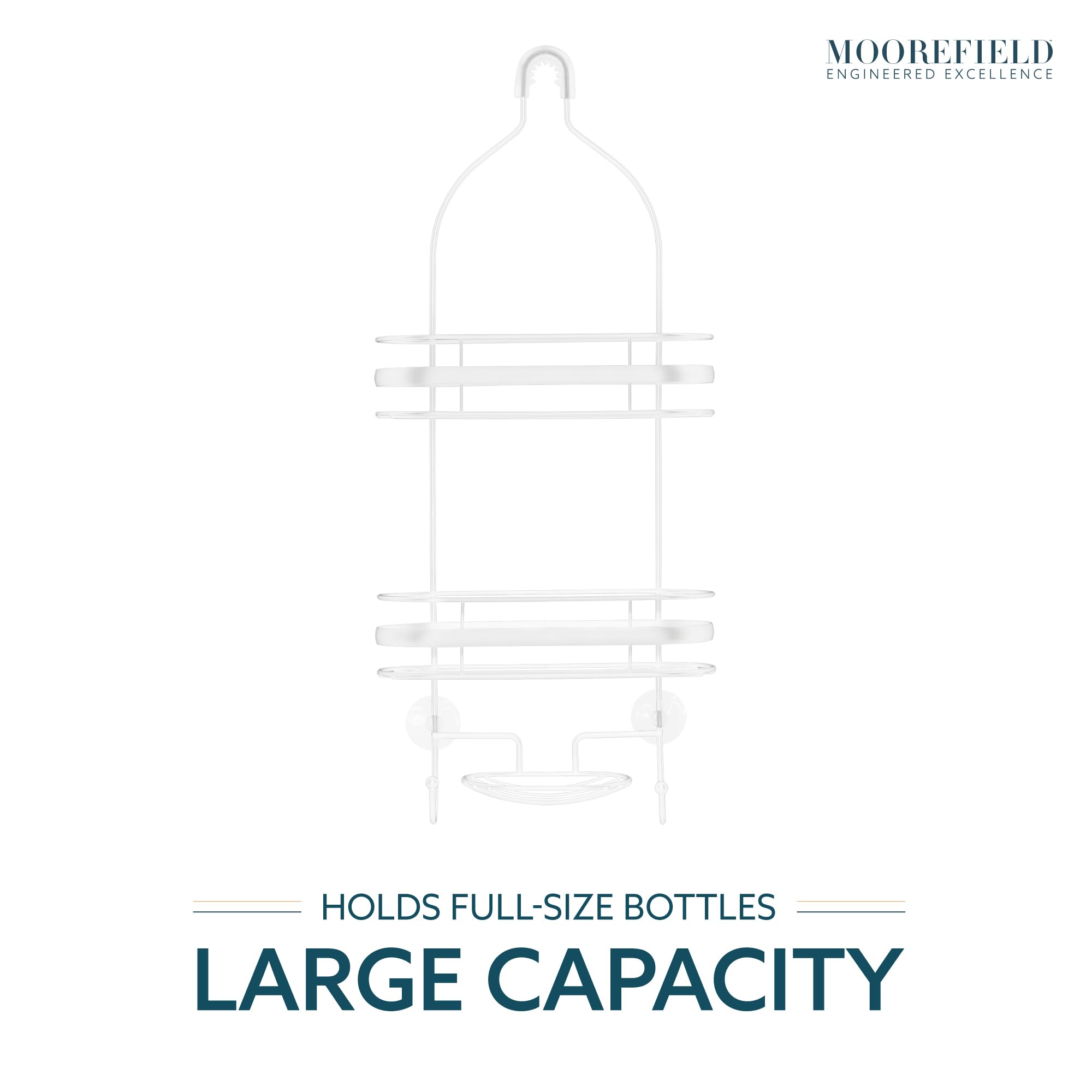 Moorefield SC423-MWT Hanging-Shower-Caddies - View #4