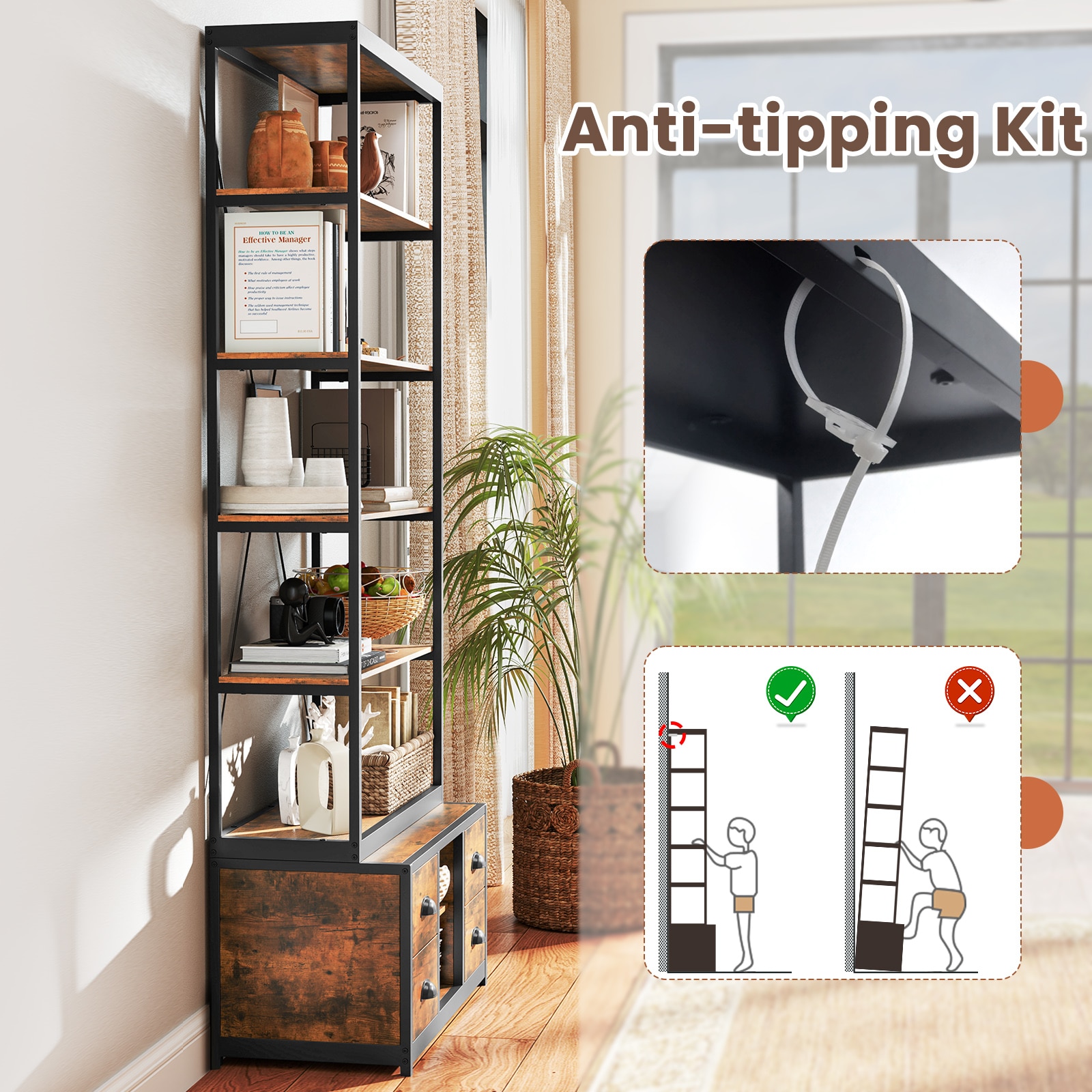 Slickblue D-CO-FC45021VJ bookcases - View #6