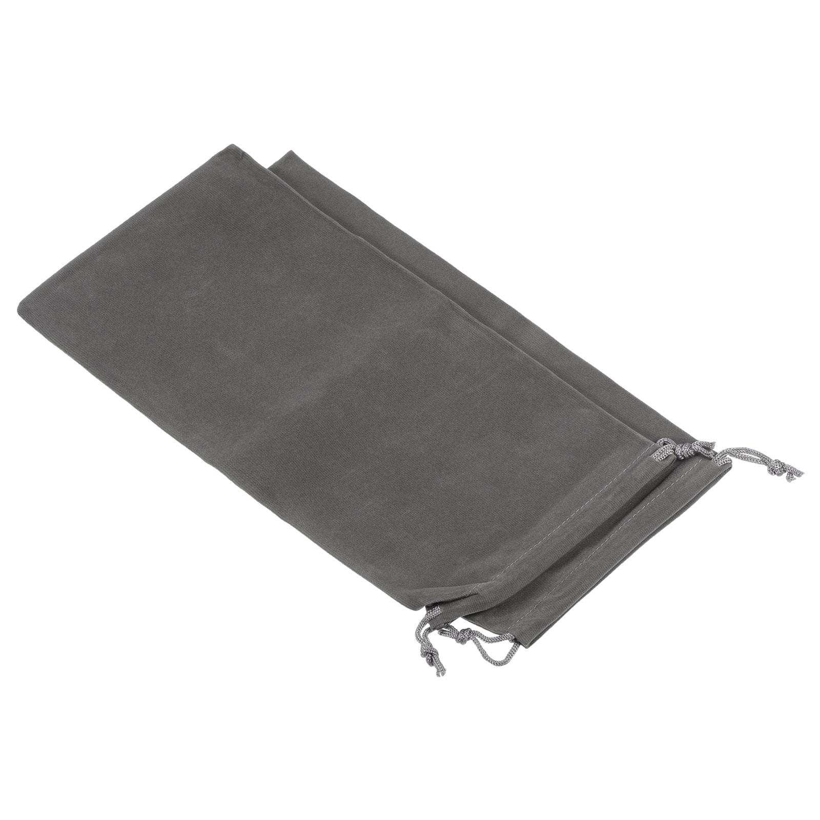 PATIKIL 30x15cm Microfiber Pouch 2pcs Soft Storage Drawstring Gift Bag for Glasses Wedding Gray