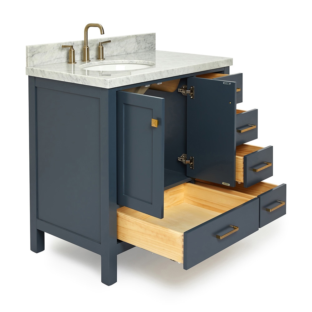 ARIEL A037S-L-VO-MNB Bath-Vanity-Combo - View #5