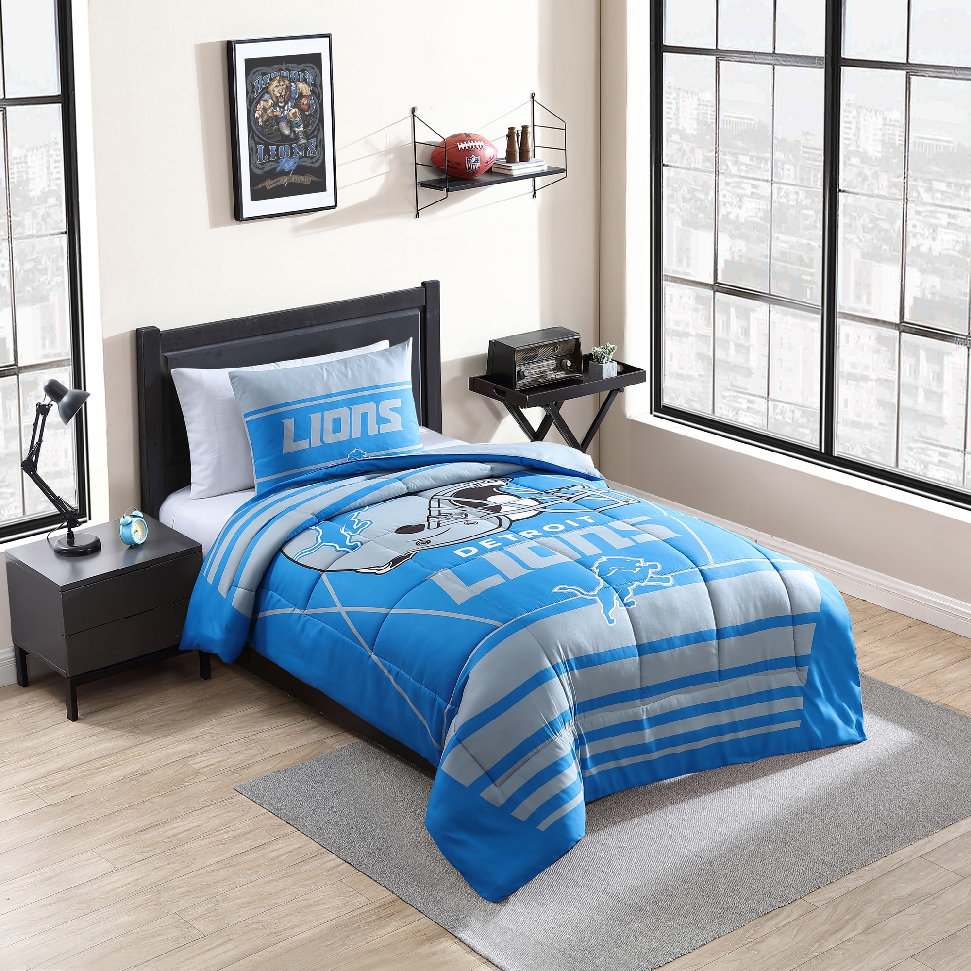 Twin/Twin XL Detroit Lions Bedding Sets at Lowes.com