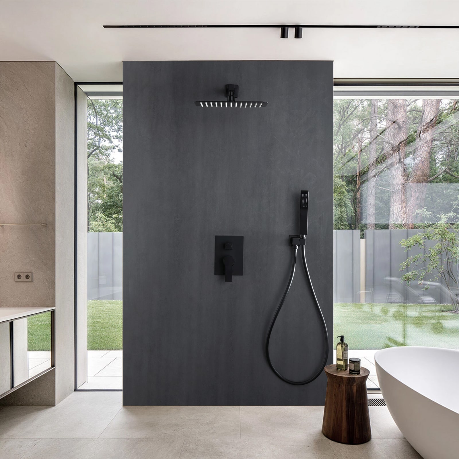 WELLFOR SPA-88003B Showerhead-Bar-Panels - View #8