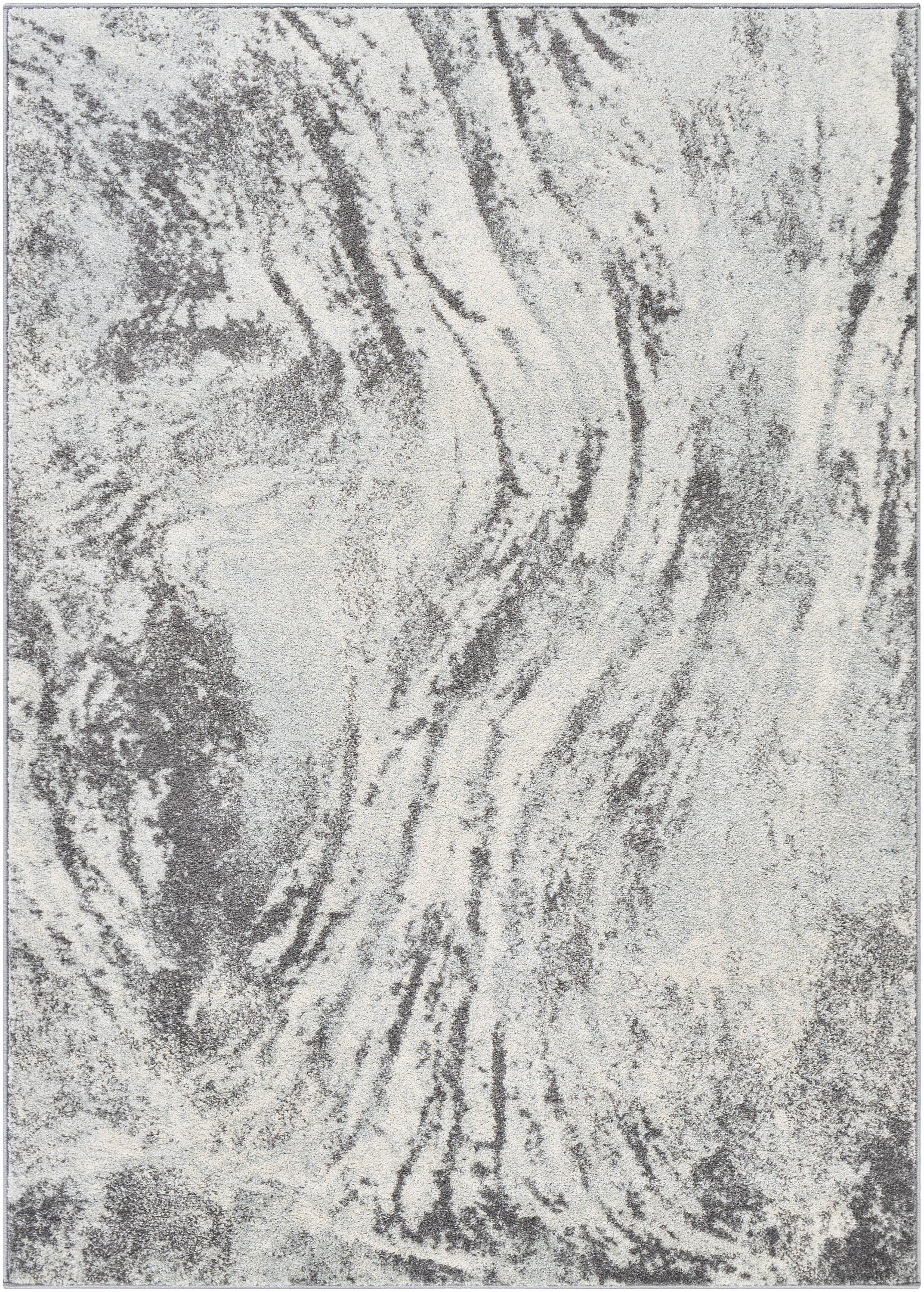 Surya SUN2332-710103 Sunderland 8 x 10 Grey Indoor Abstract Mid-century Modern Area Rug