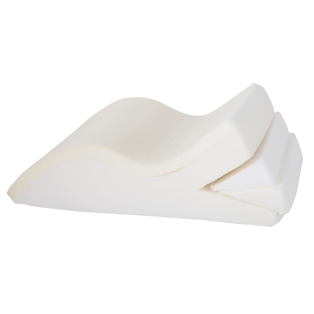 Fleming Supply 24-in x 16.5-in Polyester Fiber Oblong Bed Wedge Pillow in  the Orthopedic Pillows & Cushions department at