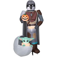 STAR WARS 6.5-ft Lighted The Mandalorian The Child Inflatable Deals