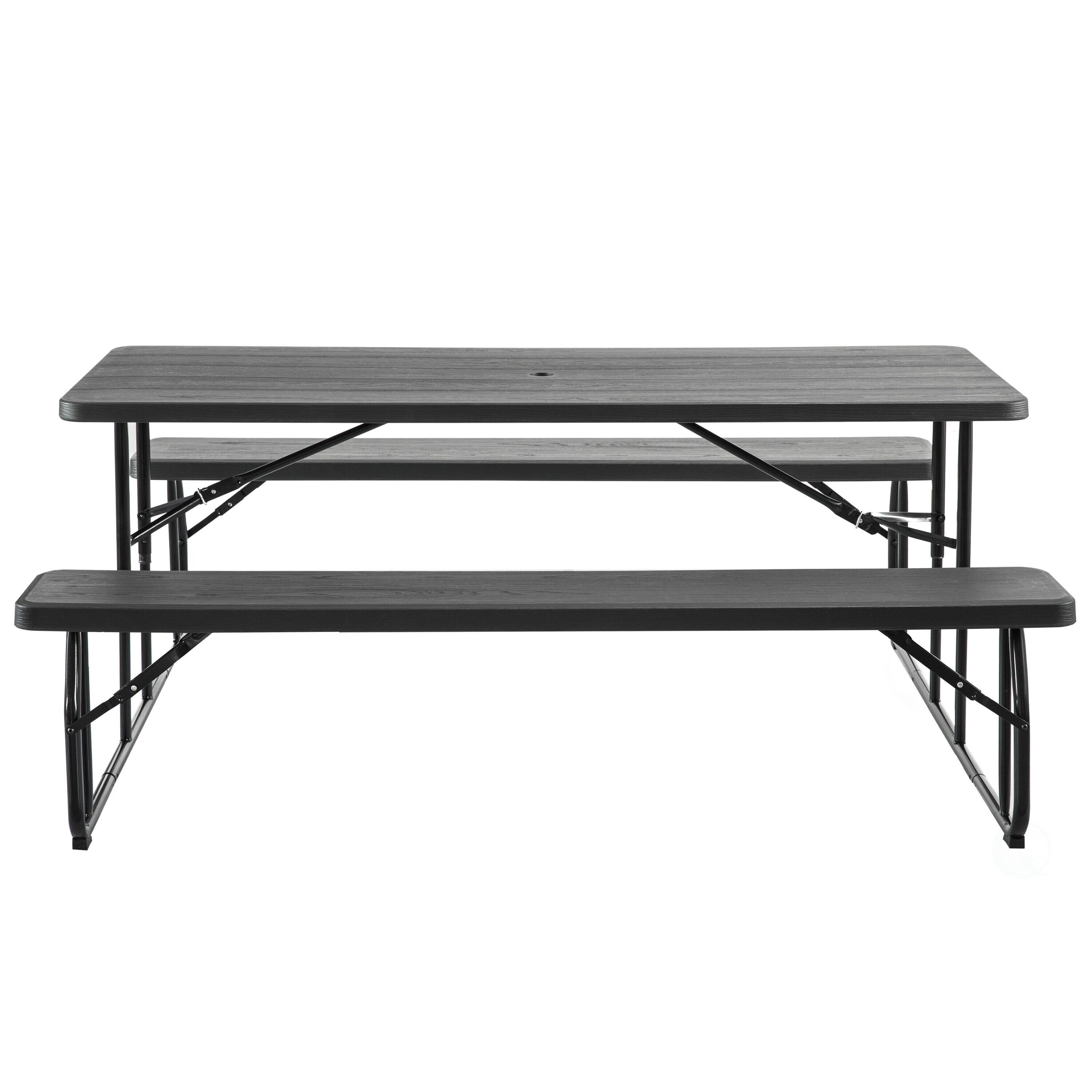 Gardenised QI004269.BK Picnic-Tables - View #7