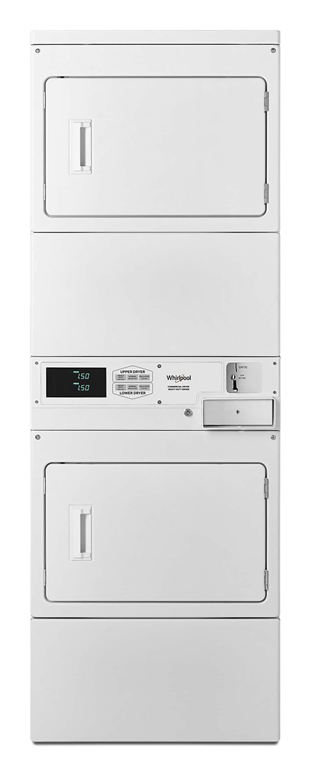 Whirlpool CESP2958JQ 7.4-cu ft Coin-Operated Electric Commercial Dryer ( White )