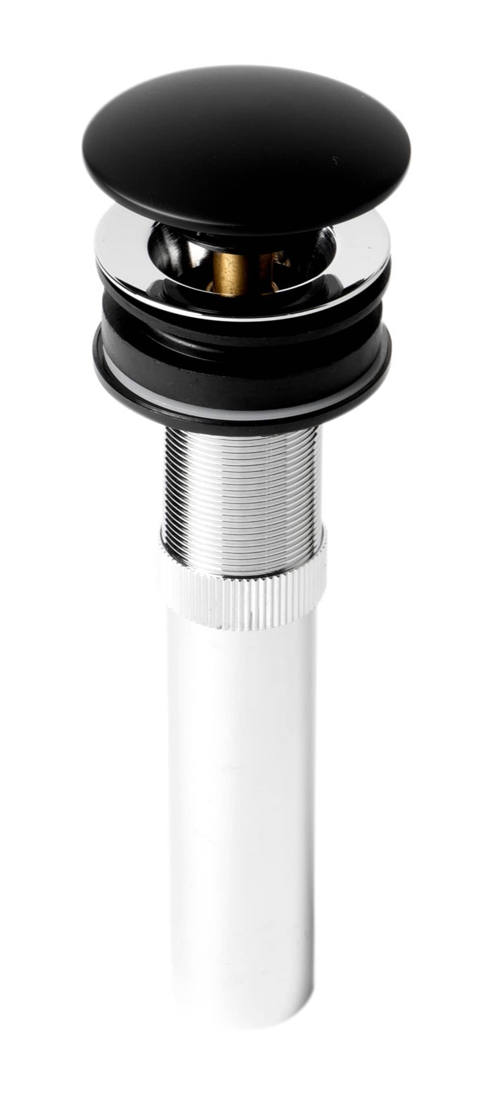 ALFI AB9055-BM AB9055-BM Black Matte Pop Up Drain without Overflow