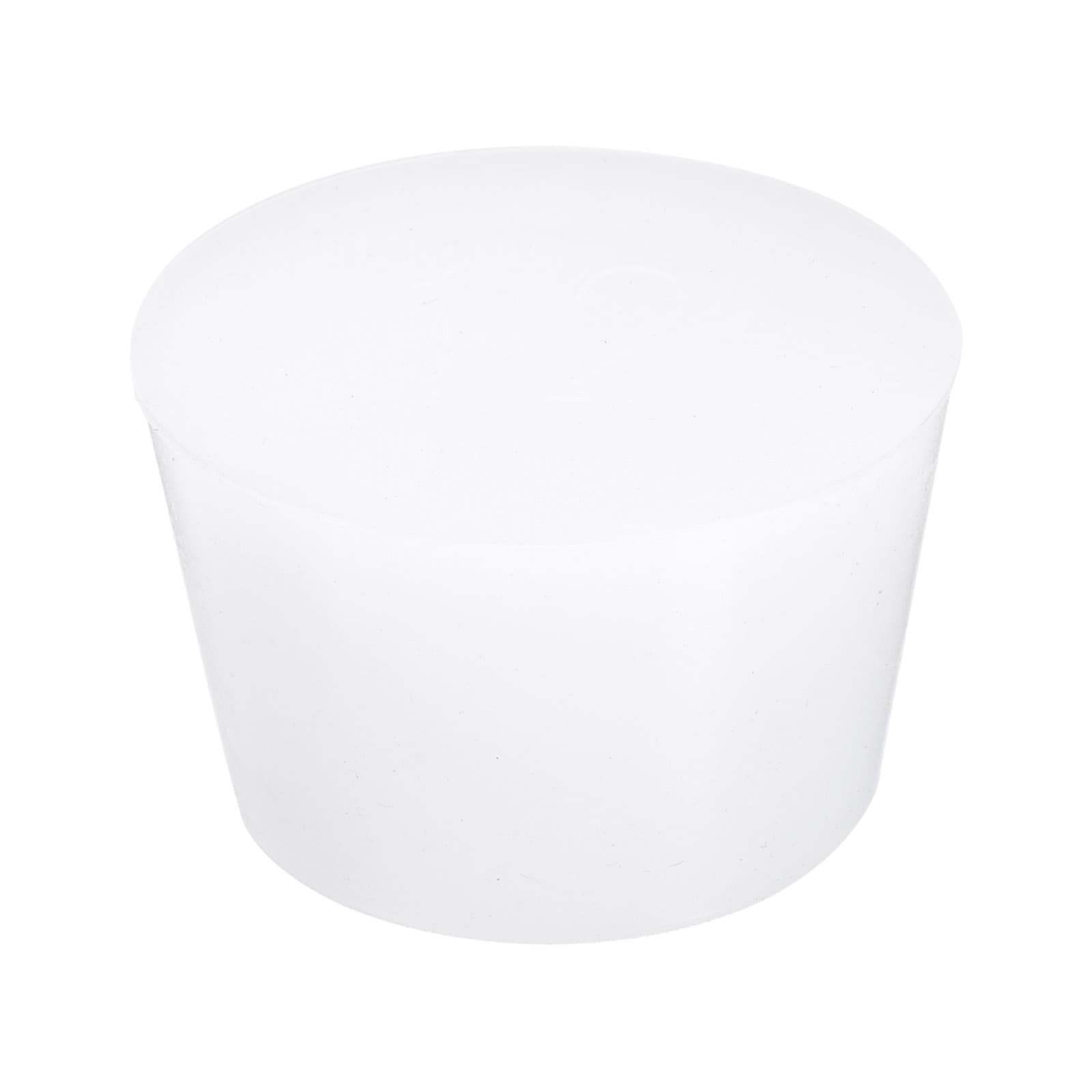Unique Bargains - White Silicone Solid Rubber Stoppers Tapered Plugs Lab Seal Tube Stopper Plugs ...