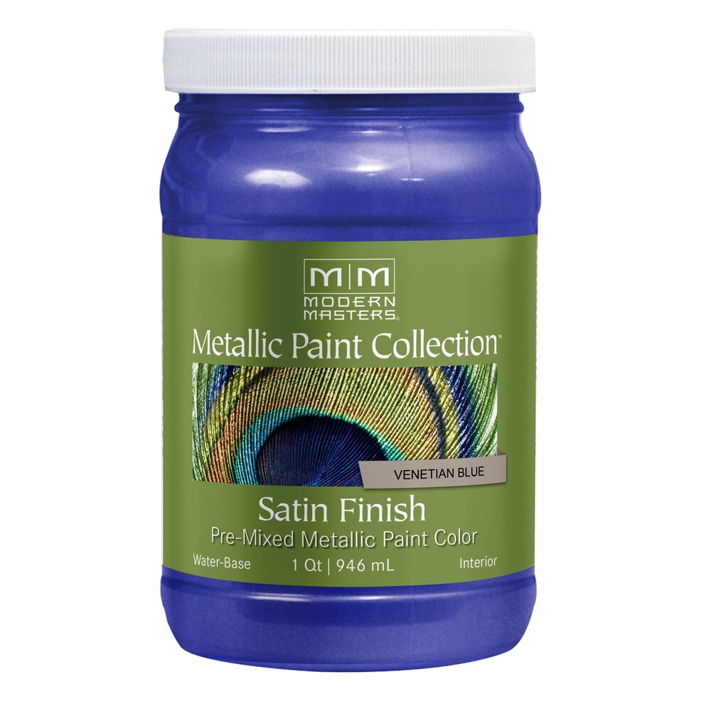 Modern Masters Metallic Paint Collection 4-Pack Venetian Blue Water ...