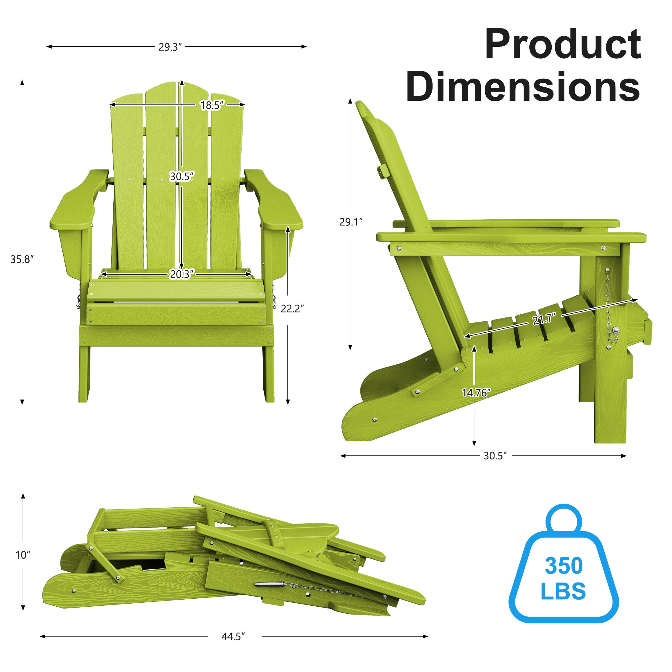 JEAREY PSQWY-ZD-AG Patio-Chairs - View #5