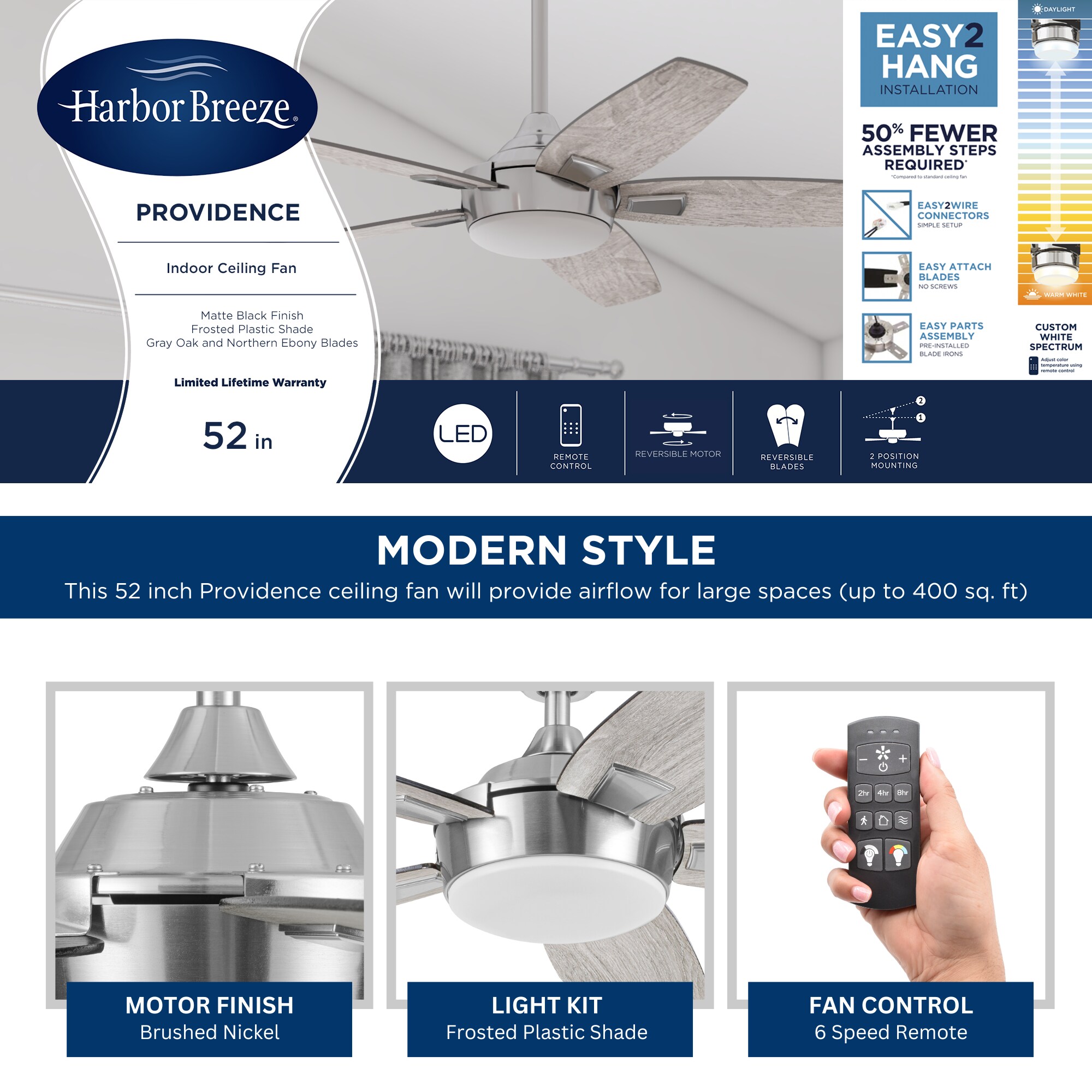Harbor Breeze 43008 Ceiling-Fans - View #3