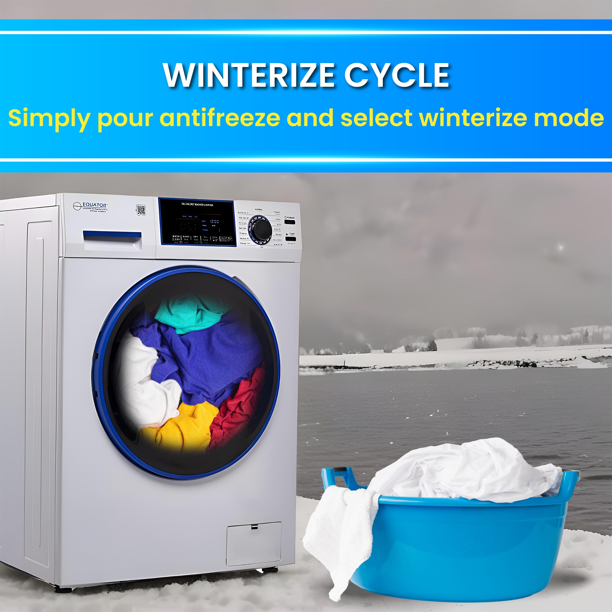Equator Advanced Appliances EZ 4650 CV MARINE Combination-Washers-Dryers - View #12