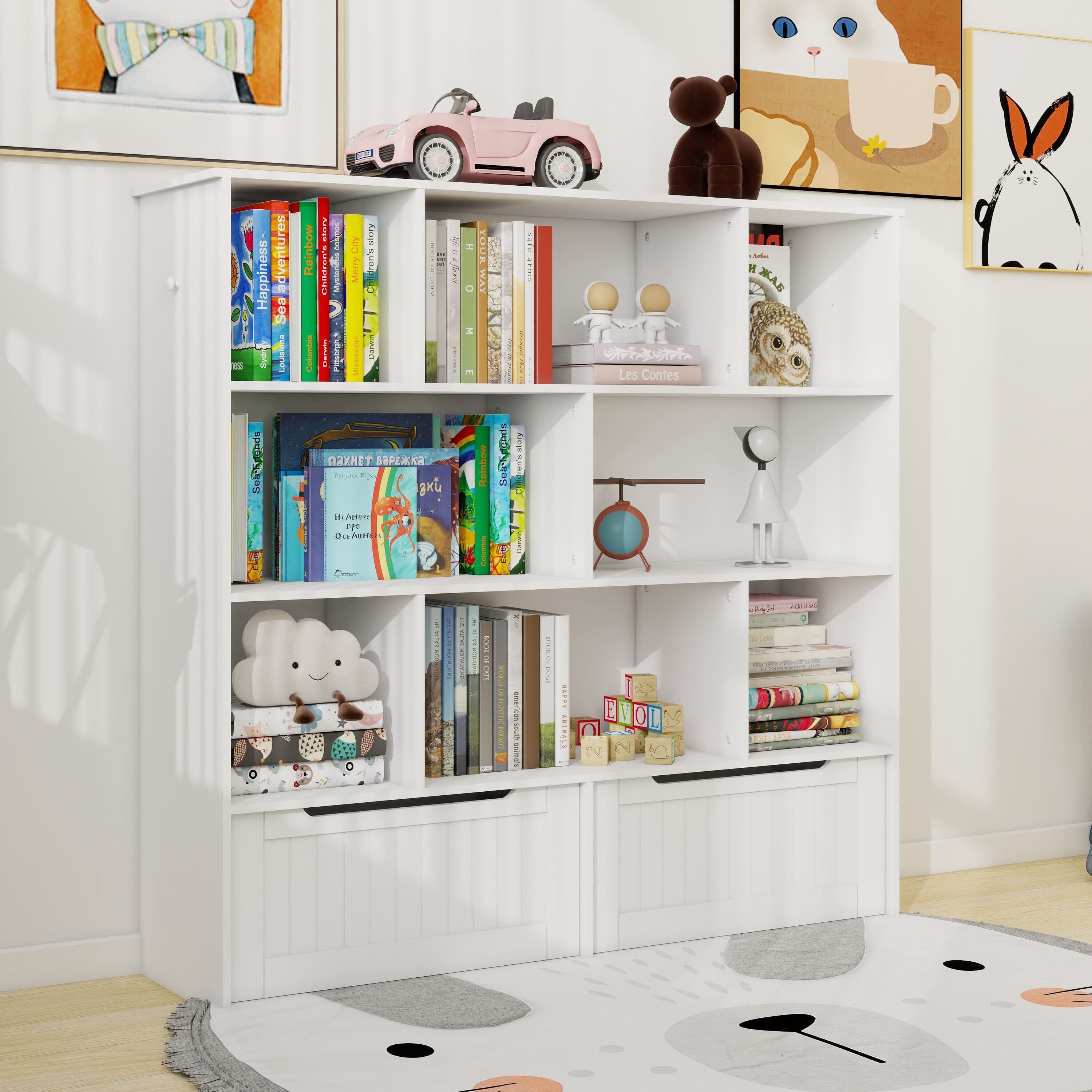 Vynxaria LEXY0228-DJSJ-BK050 Kids-Bookcases - View #4