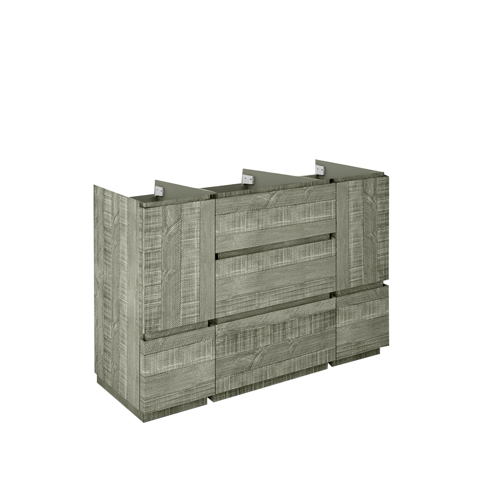 Fresca FCB31-122412ASH-FC Formosa 48-in Sage Gray Bathroom Vanity Base Cabinet without Top