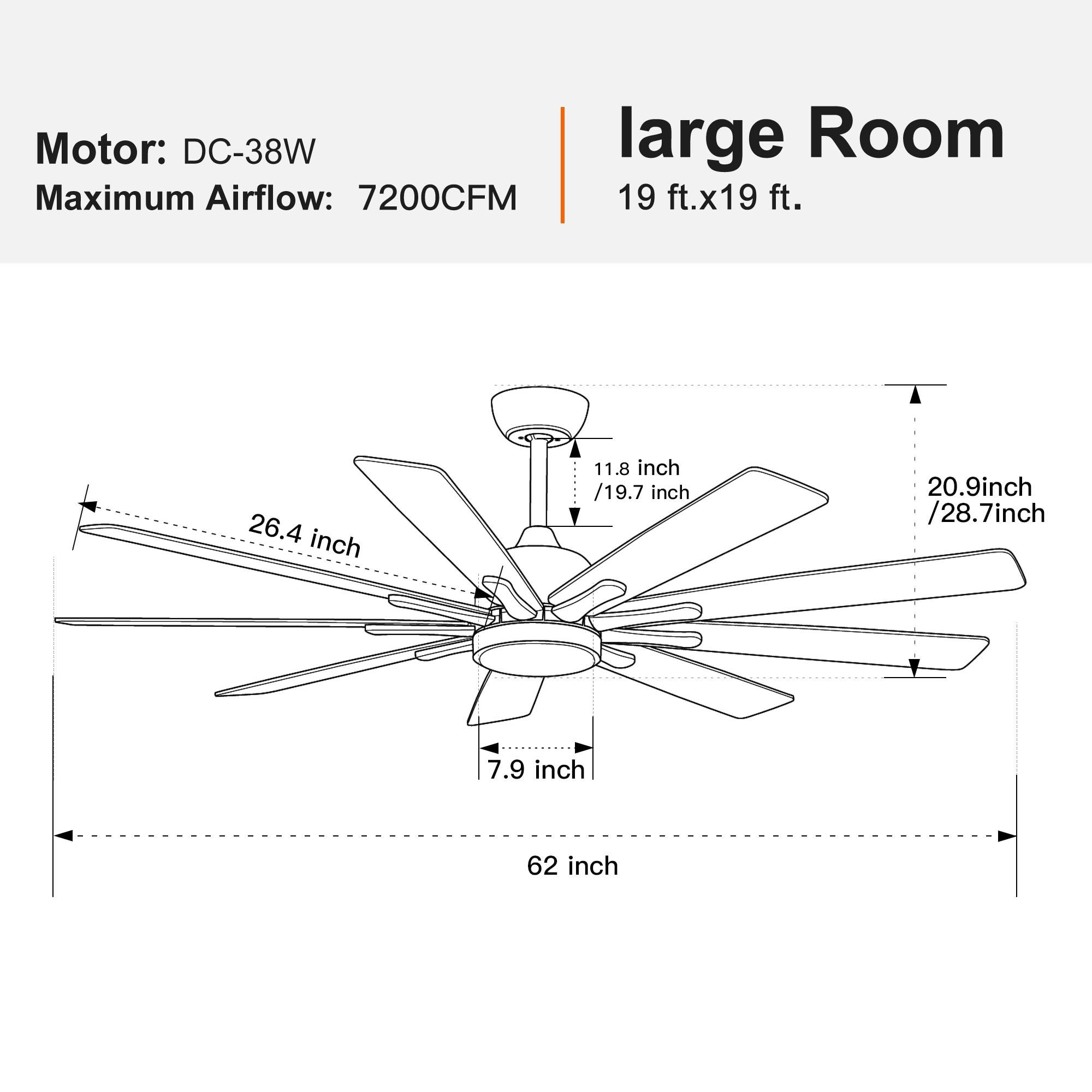 Bayfeve BFYH-41498-CF Ceiling-Fans - View #5