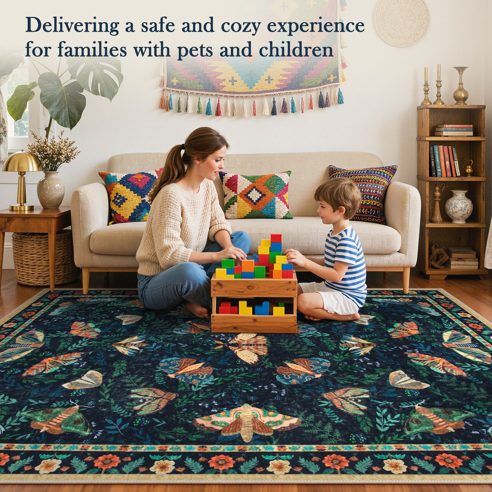 Lahome AR-DYR-670-BL1 rugs - View #9