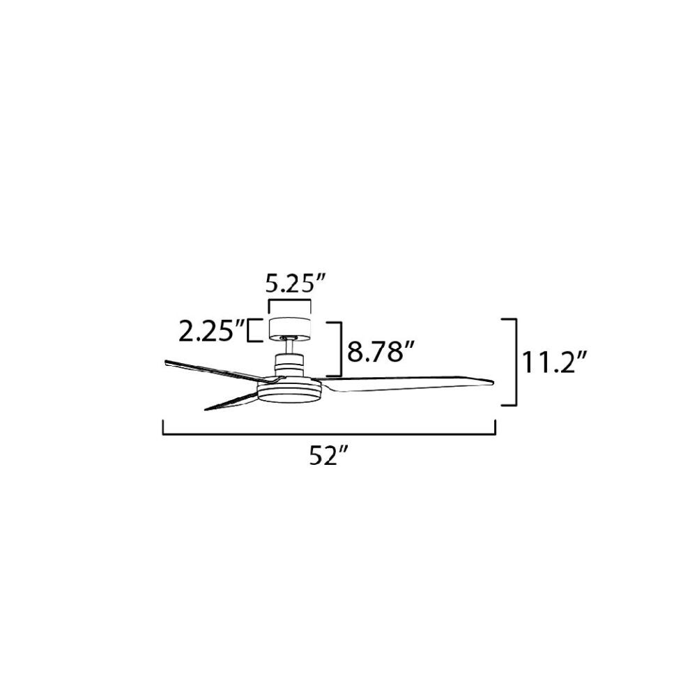 Maxim Lighting 88807BK Ceiling-Fans - View #2