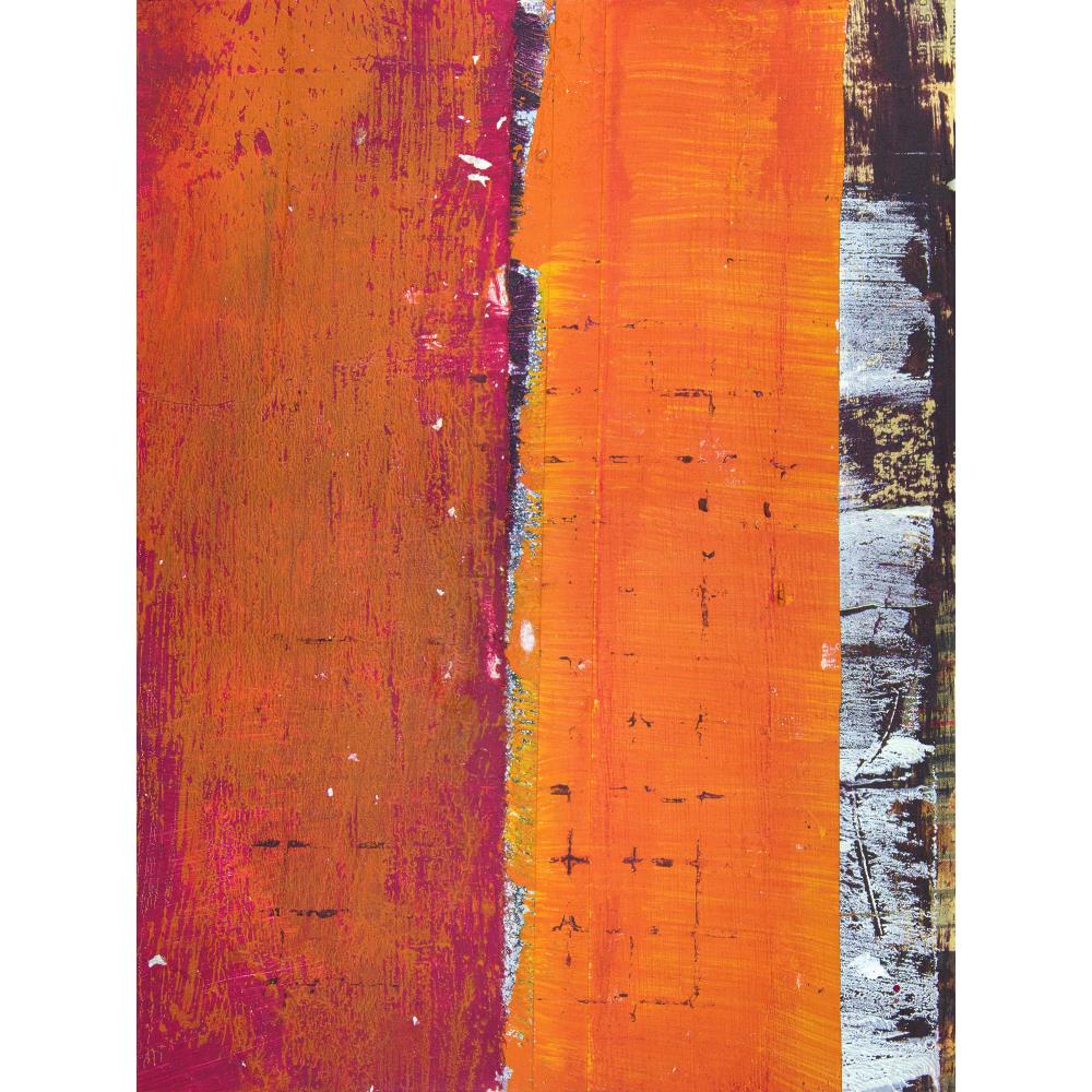 Red Lantern CAN-ART-GITA48 31.5-in H x 23.5-in W Abstract Print on Canvas