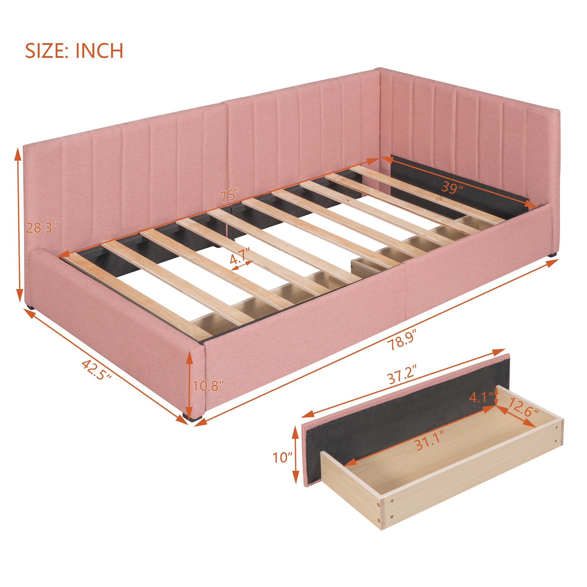 ModernLuxe WF299017AAH Sofas-Loveseats - View #7