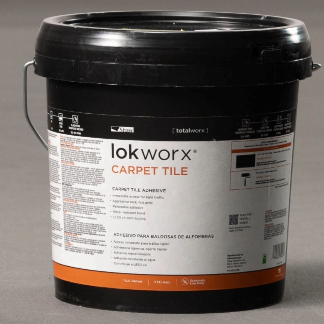 Shaw Lokworx 1-Gallon Carpet Multi-purpose Flooring Adhesive 114CU00001 ...