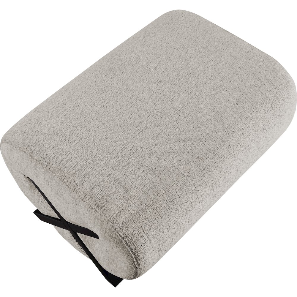 Meridian 33072GREY-OTT Indoor-Ottomans - View #3