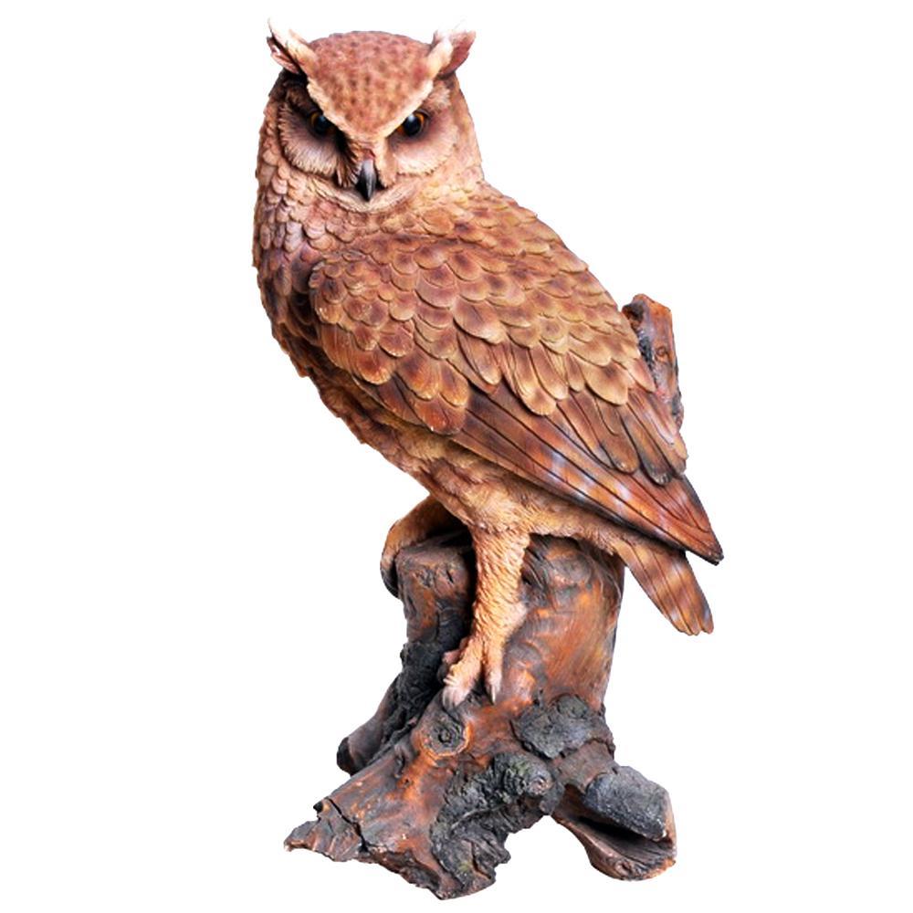 Hi-Line Gift 14.5-in H x 6.5-in W Brown Animal Garden Statue in the ...