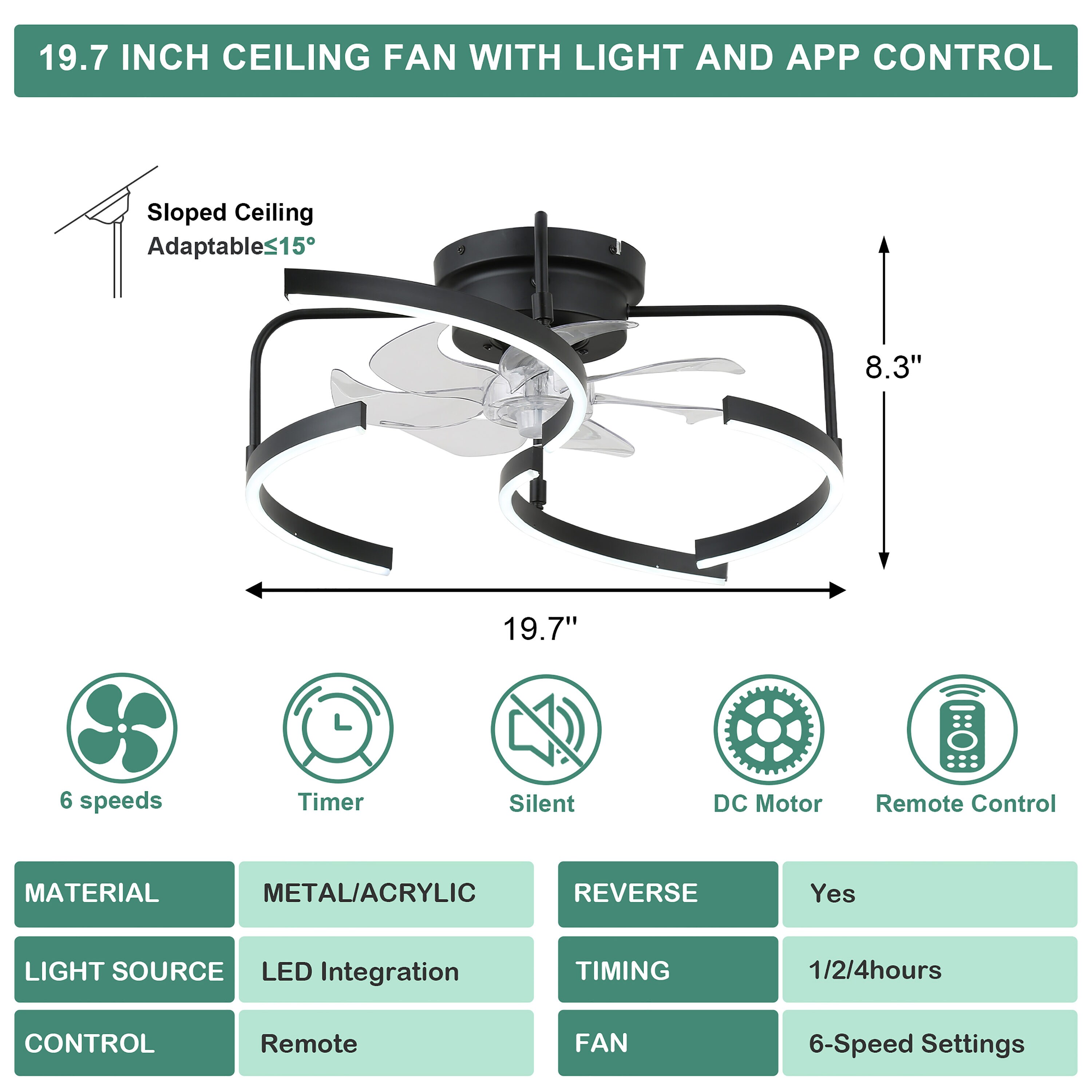 Cusp Barn DC2027 Ceiling-Fans - View #8