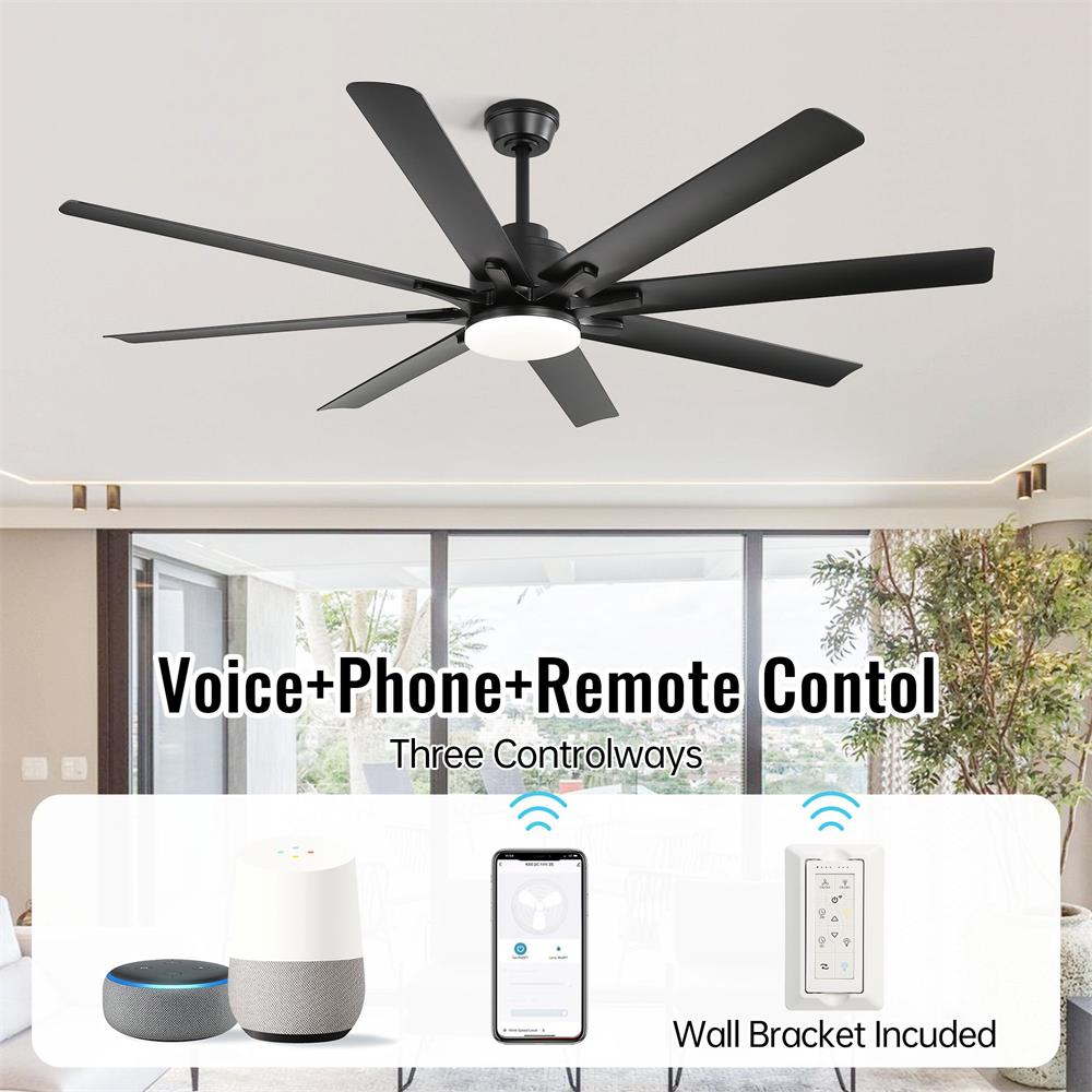 Sofucor LW-66K002SMTY-BK Ceiling-Fans - View #11