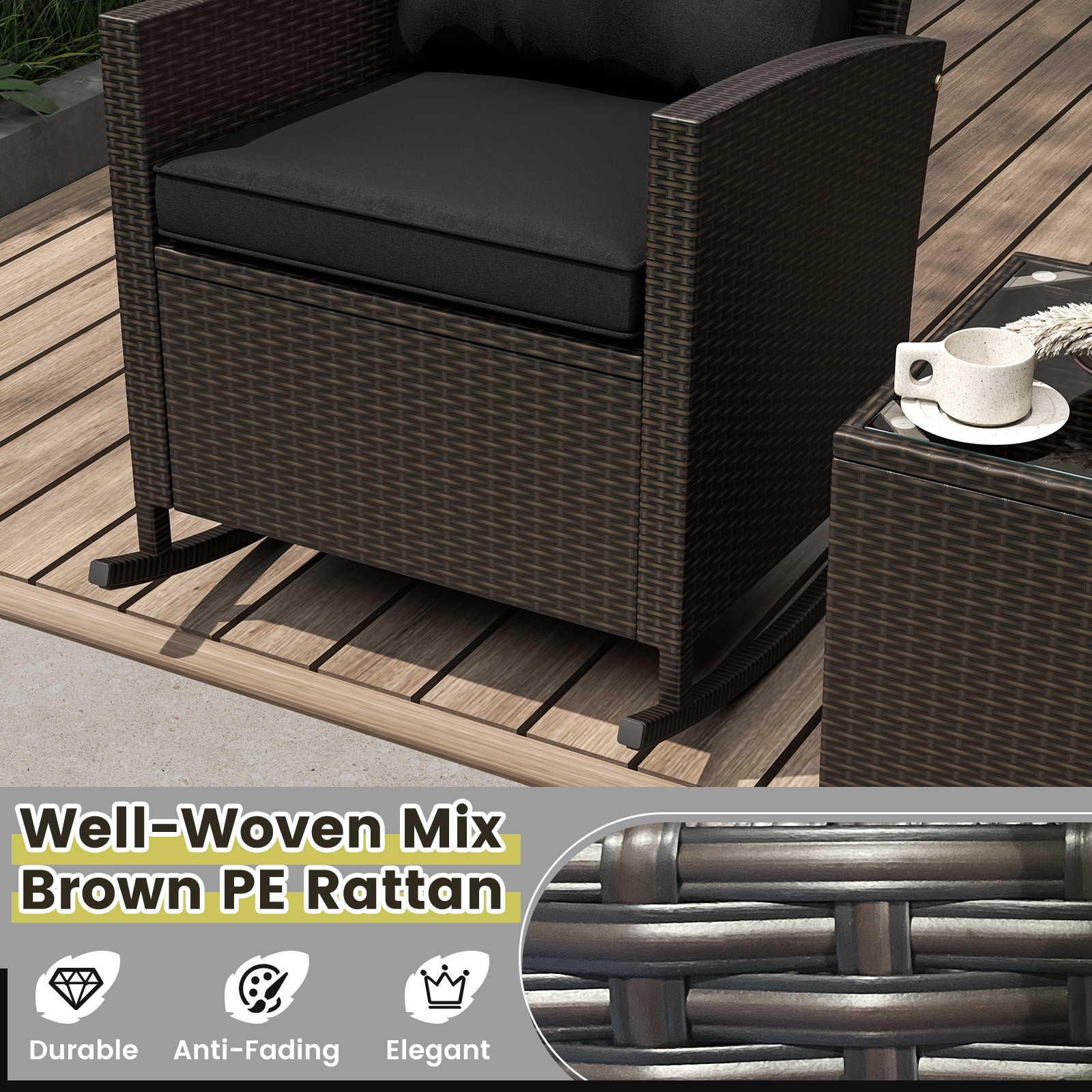 Volenca VOL-ZKBVWQ Patio-Conversation-Sets - View #7