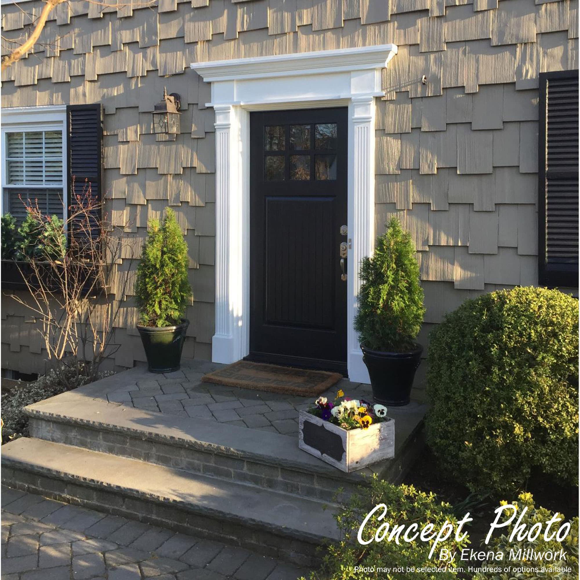 Ekena Millwork PIL05X90X02FL Entry-Door-Casing-Accents - View #8