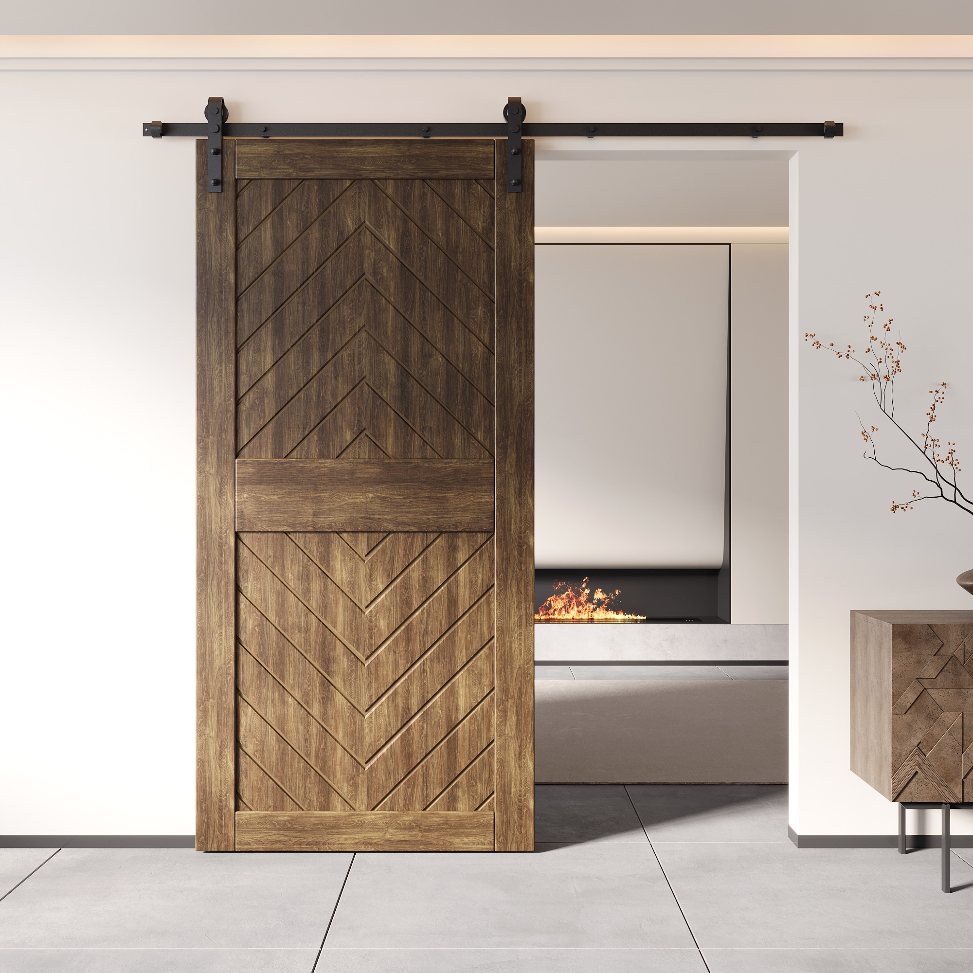 HOMACER JT2-3284-WA Barn-Doors - View #8