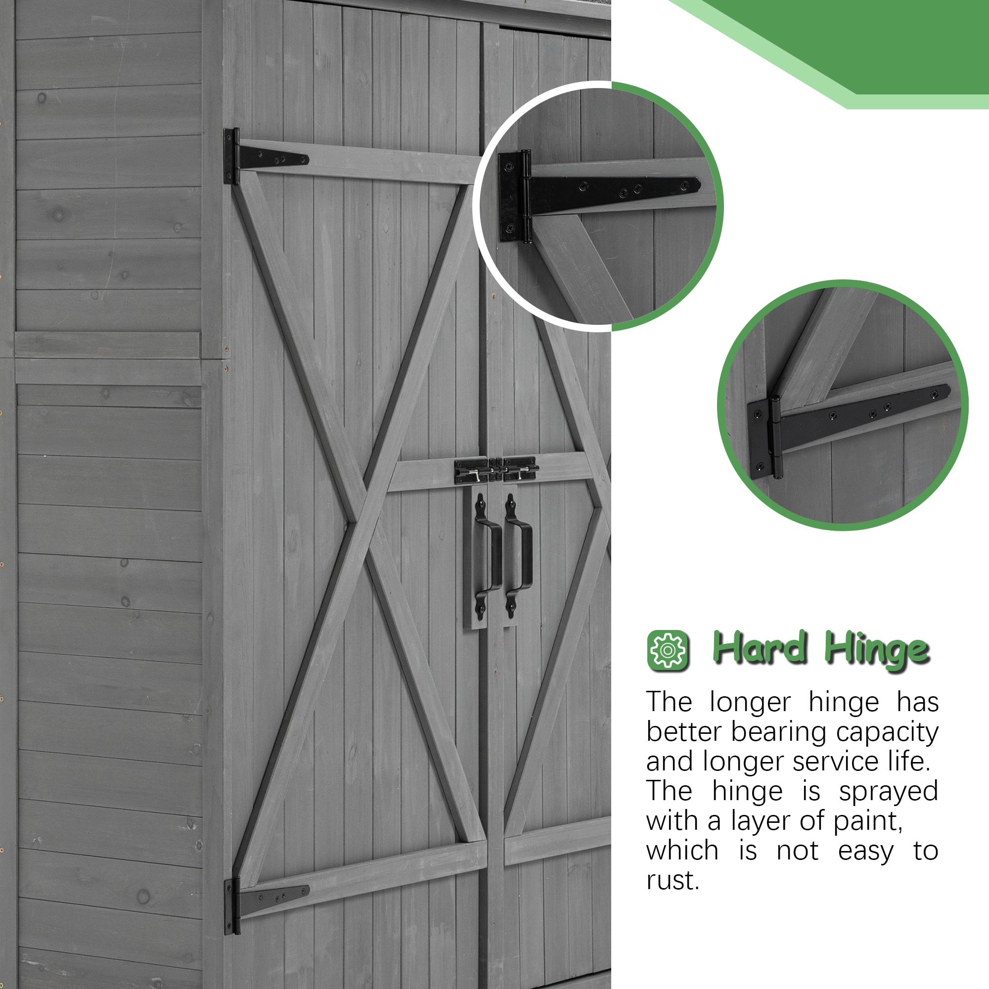 Mondawe MD-HO00025 Wood-Storage-Buildings - View #7