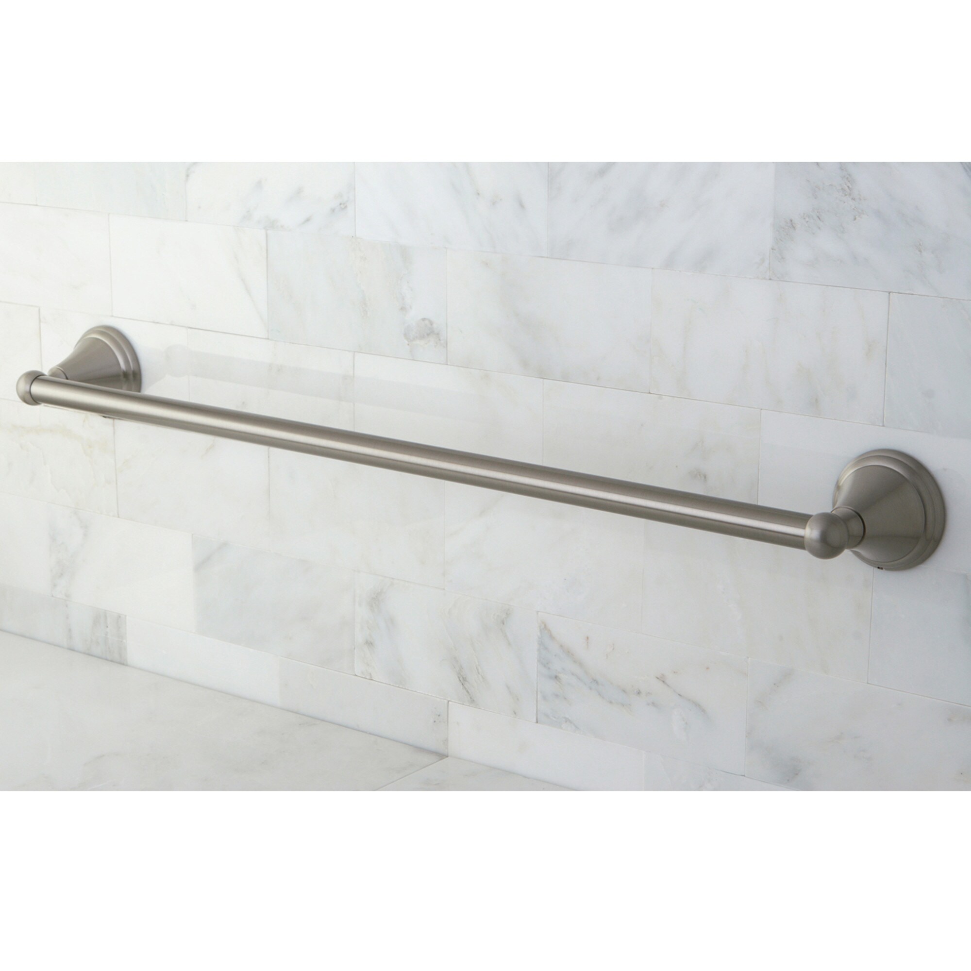 Elements of Design EBA2971SN Governor 24-in Satin nickel Wall mount Single Towel Bar