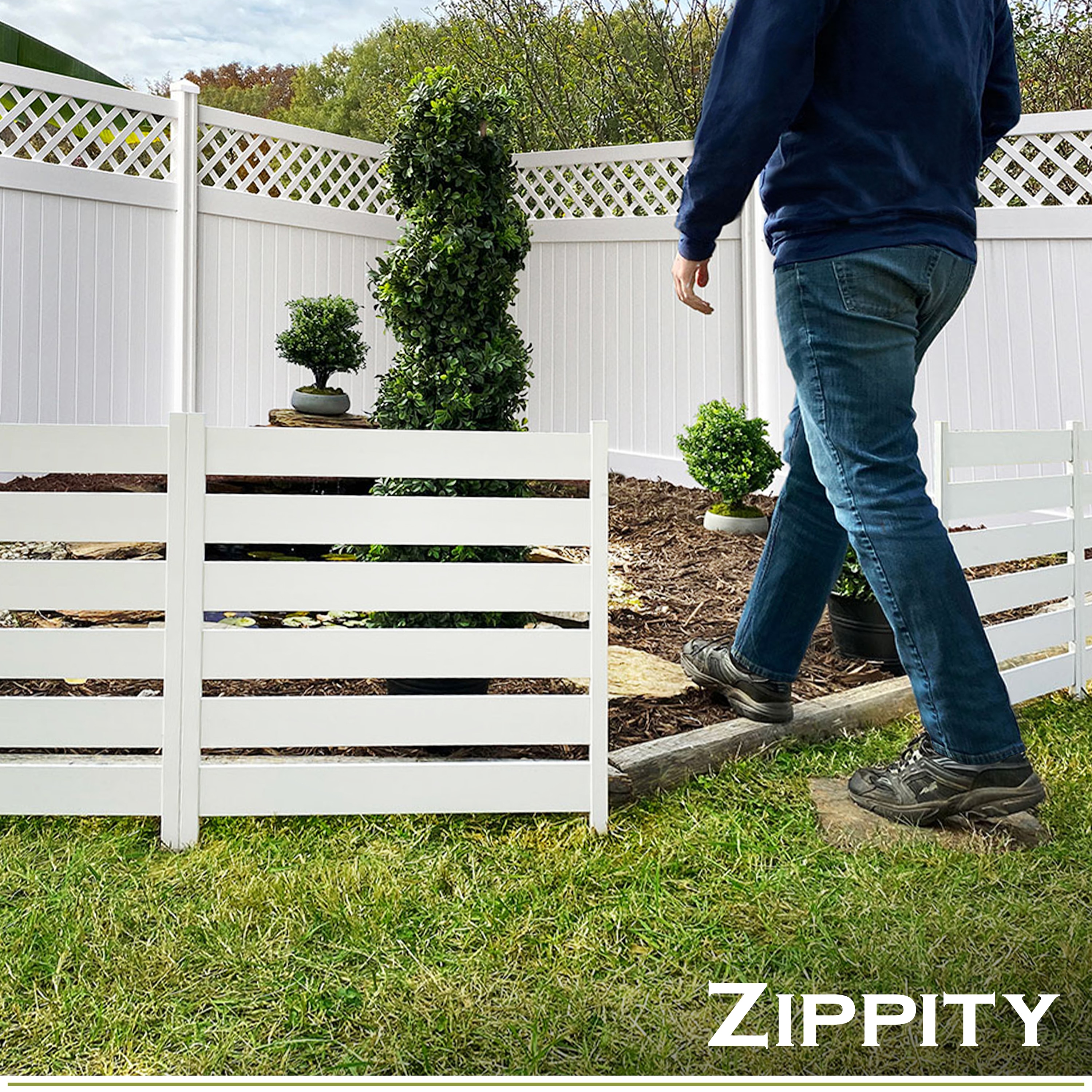 Zippity Outdoor Products ZP19065 Vinyl-Fence-Panels - View #2