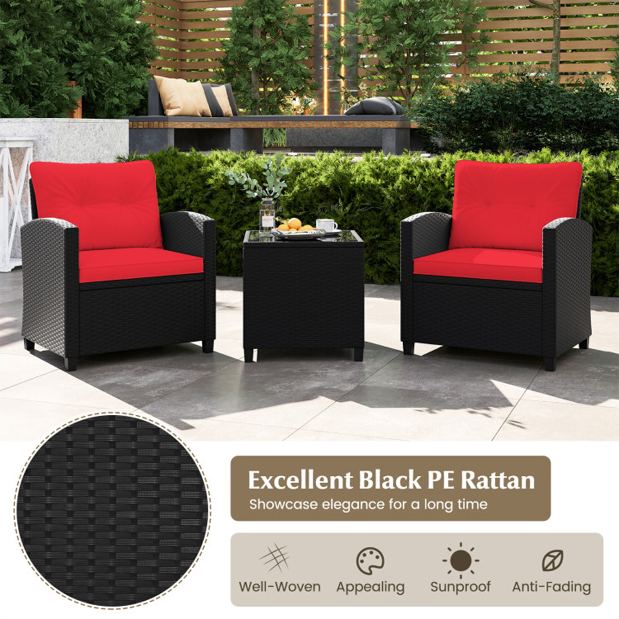 BABOOM BOM-72392RE-CO Patio-Conversation-Sets - View #9