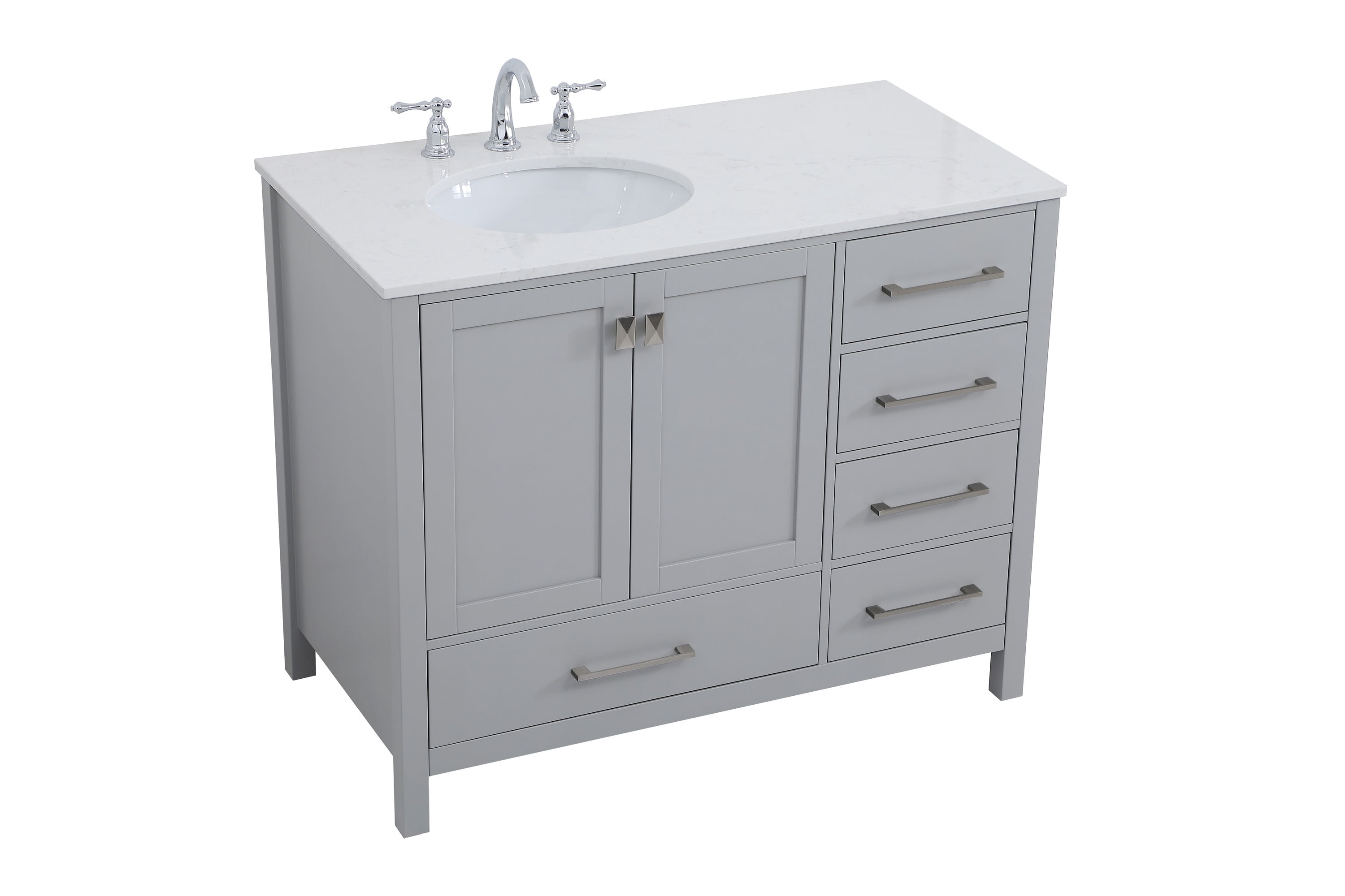 Elegant Decor FI56442GR Bath-Vanity-Combo - View #4