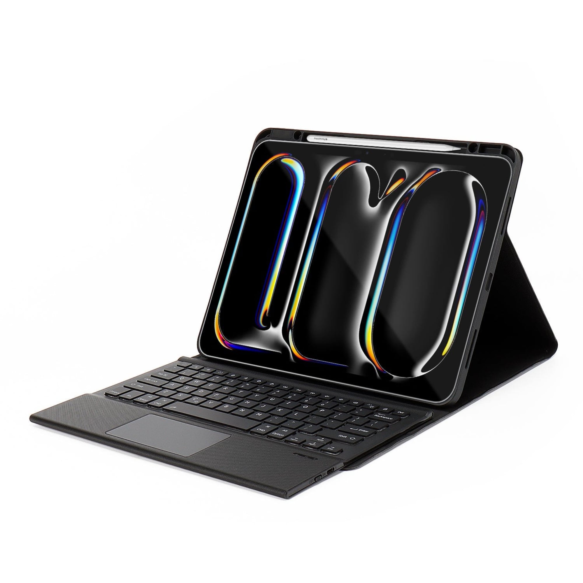 SAHARA  - Navigate Series Keyboard Case with Track Pad for Apple iPad Pro (M4) 11 2024 - Black