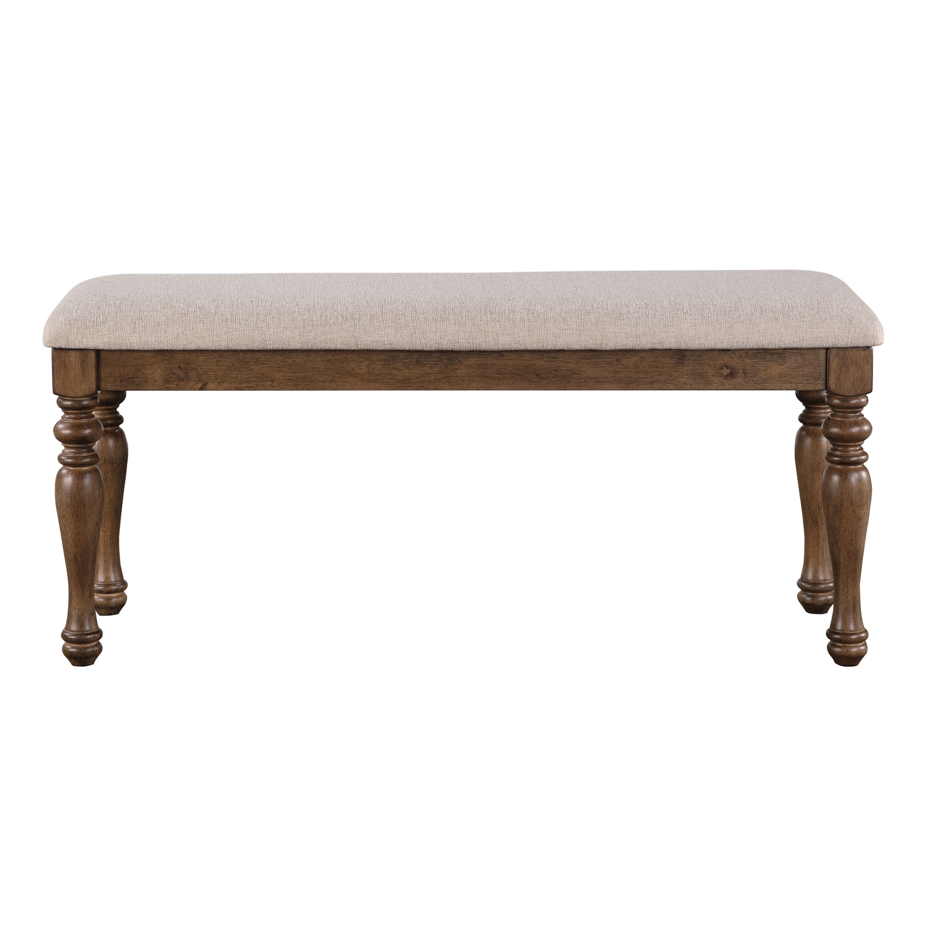 Steve Silver JA600NBN Joanna Oatmeal Dining Bench