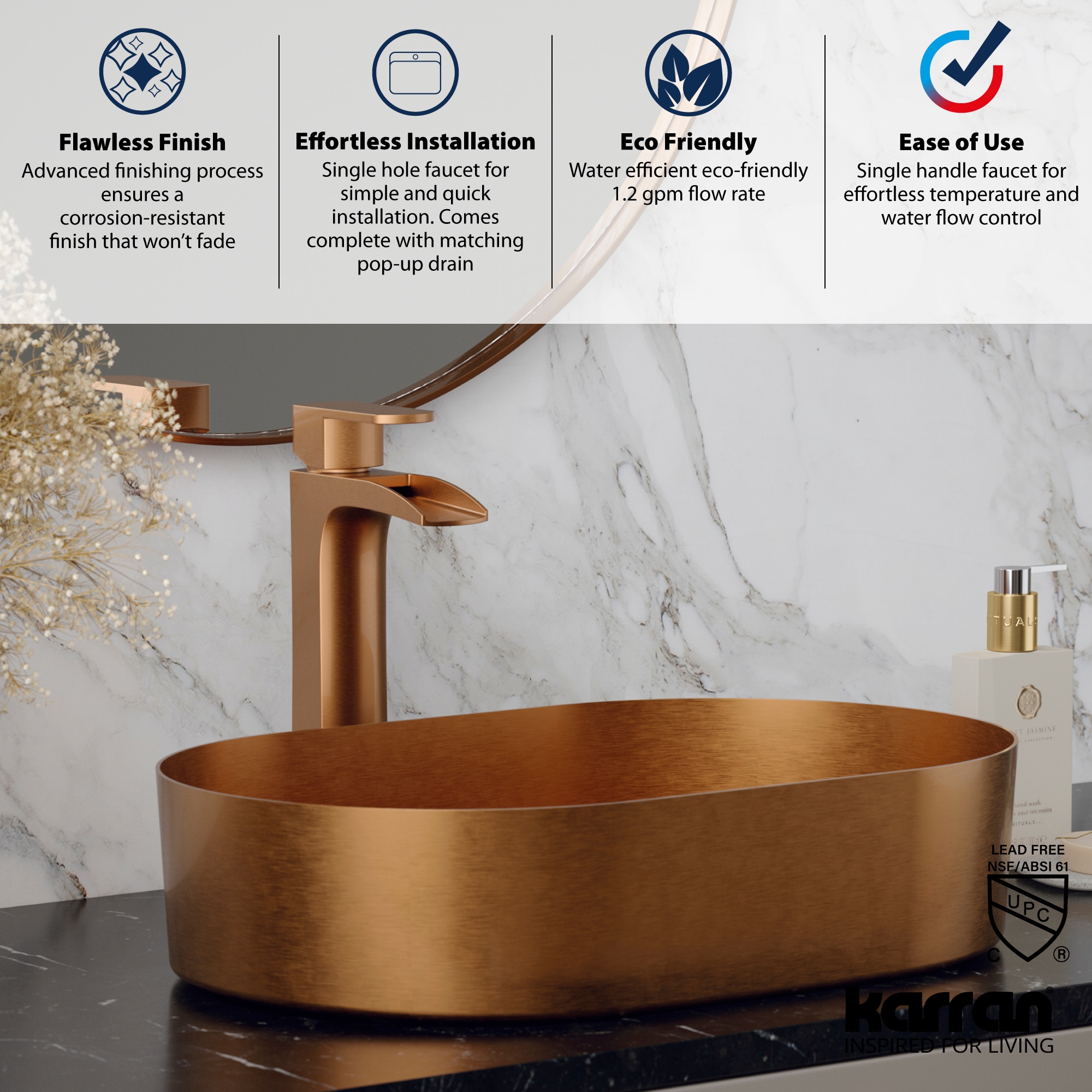 Karran KBF442BC Lavatory-Faucets - View #6