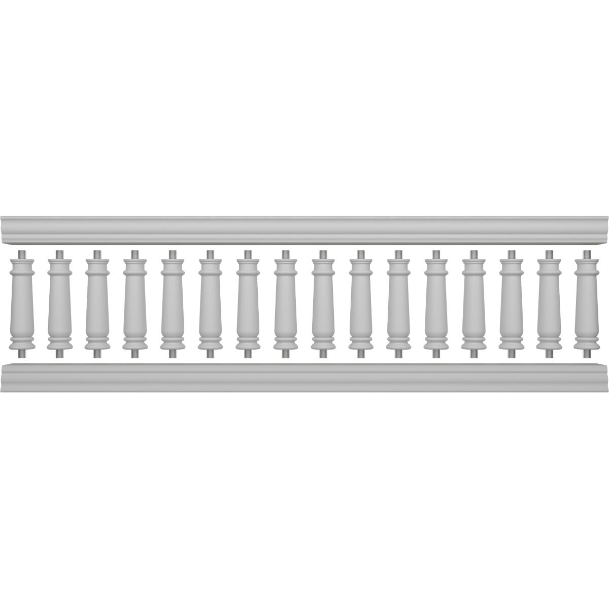 Ekena Millwork BALK32X120WEN railings - View #5