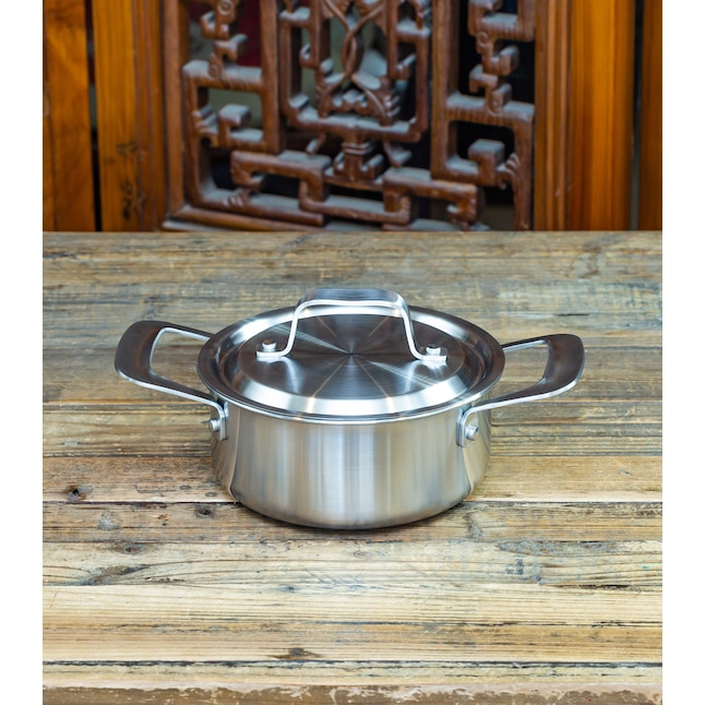 Davyline Cookware 5-Ply 1.5-Quart Stainless Steel Stew Pot in the