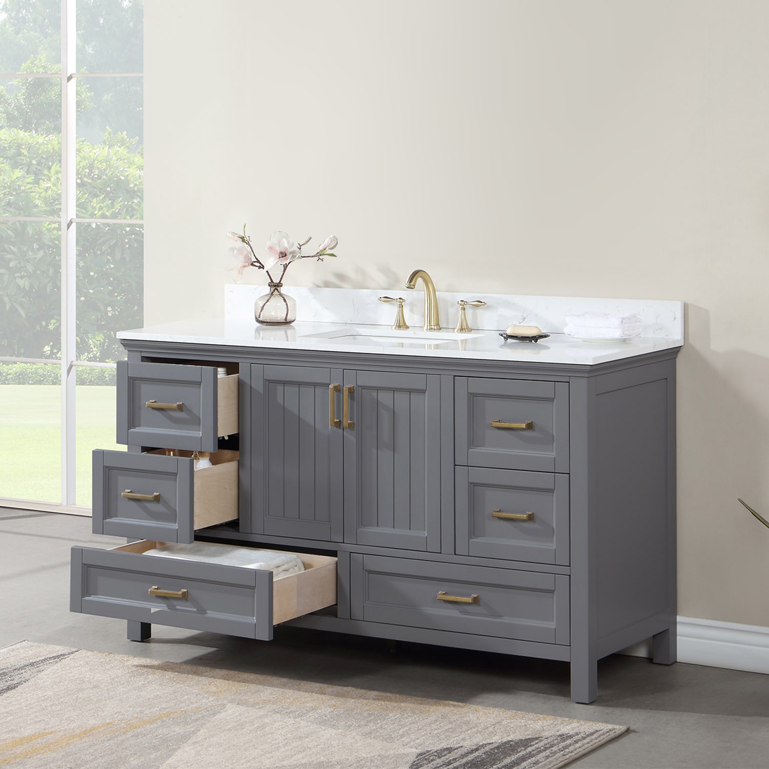 Altair 538060S-GR-AW-NM Bath-Vanity-Combo - View #7